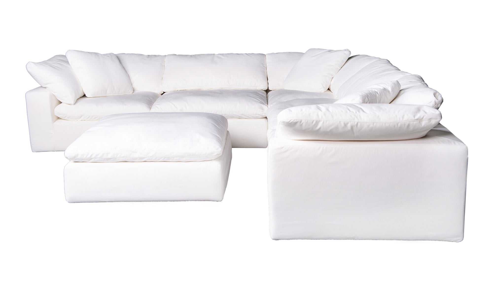 Clay Modular Sectional White