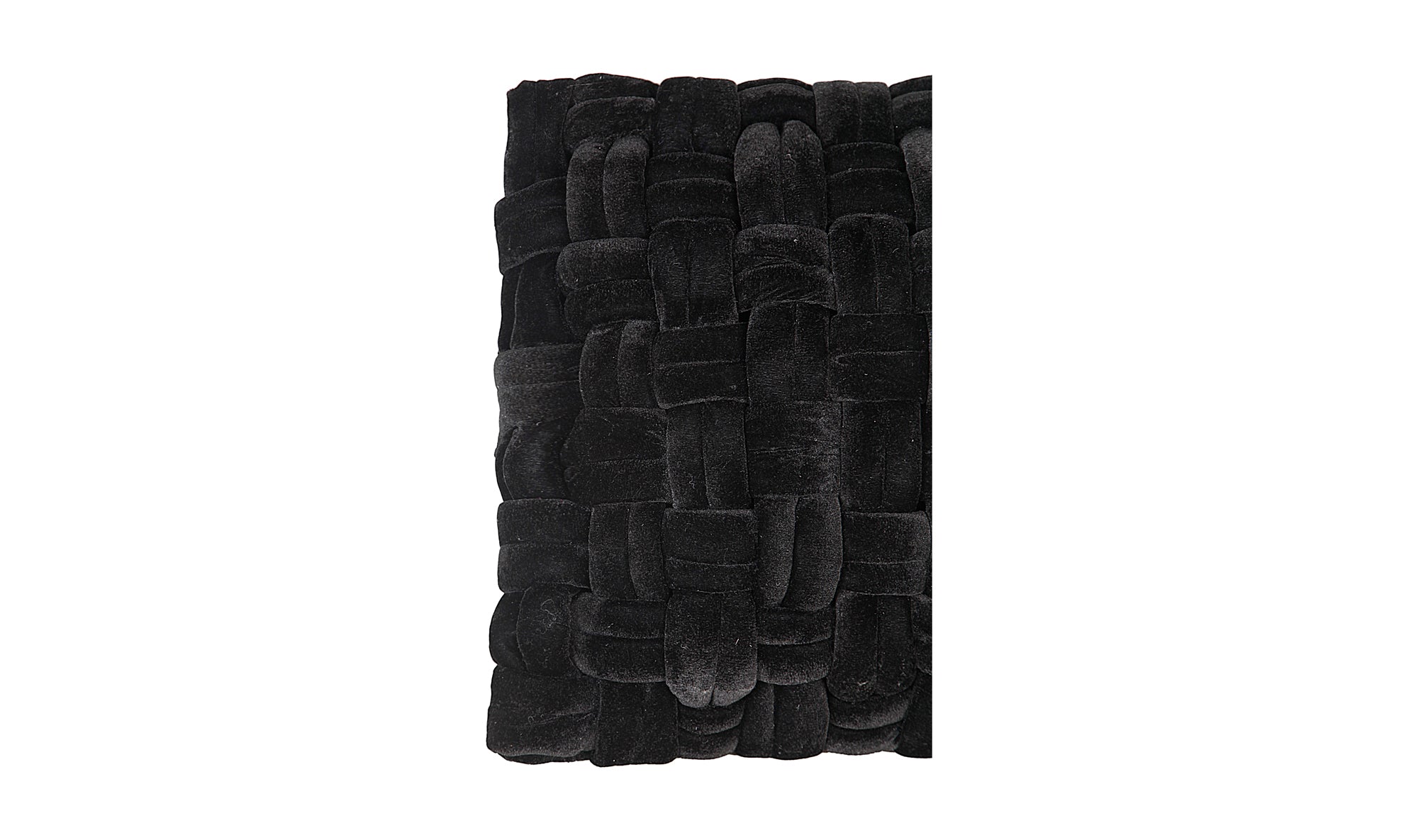Pj Velvet Pillow Black