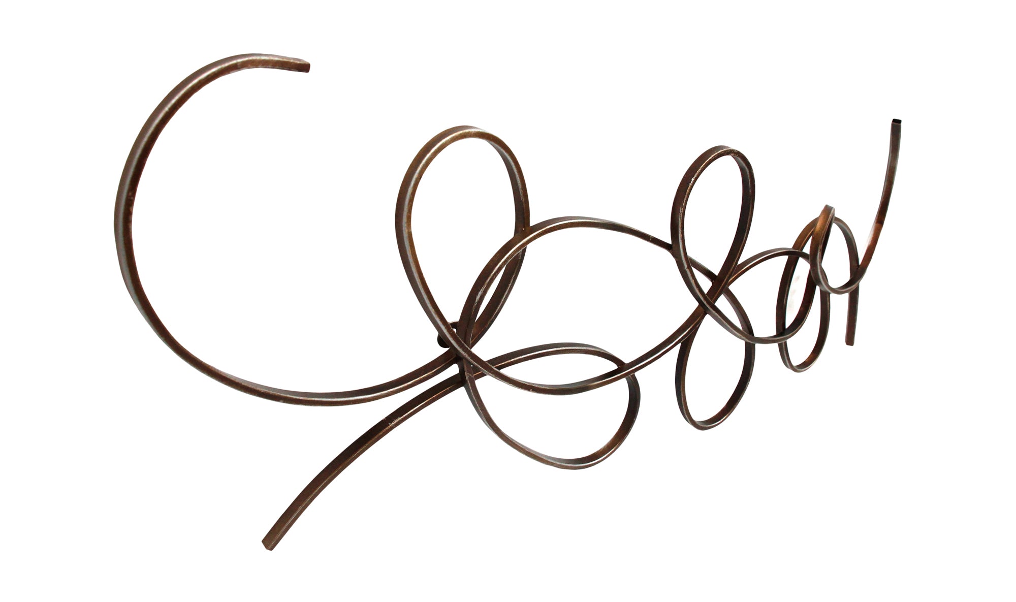 Scroll One Wall Décor Antique Silver