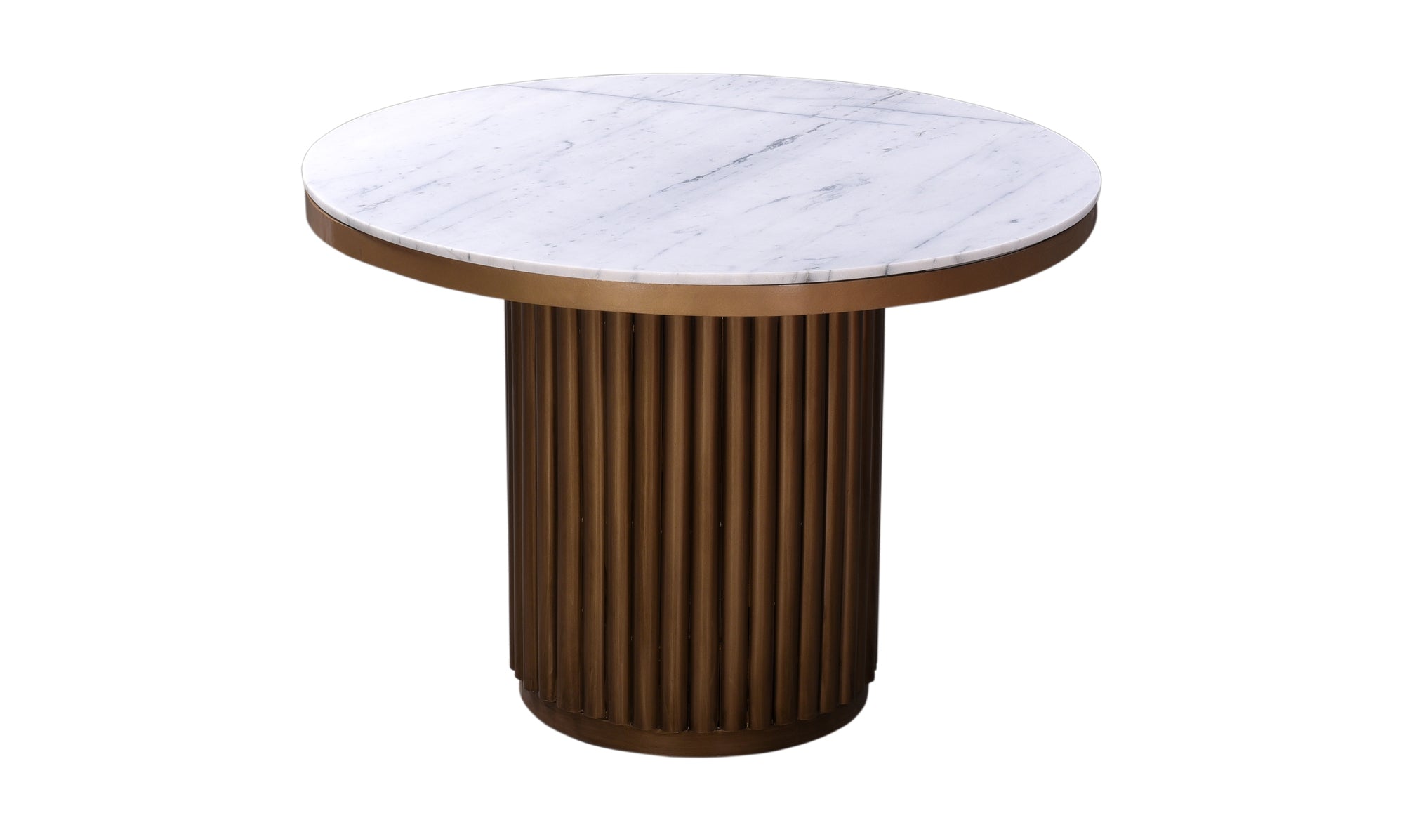 Tower Dining Table Black Marble