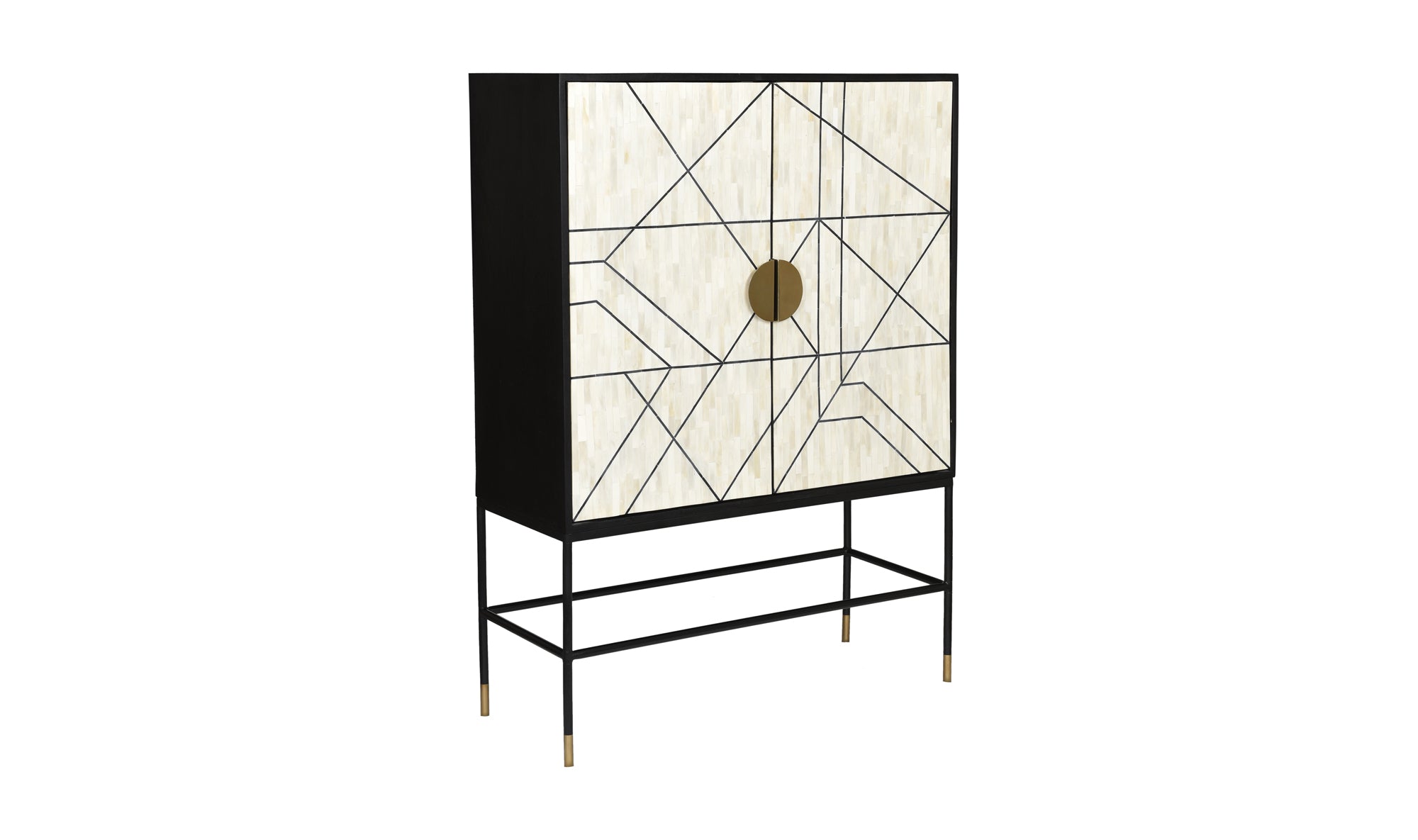 Shaws Cabinet Cream and Black