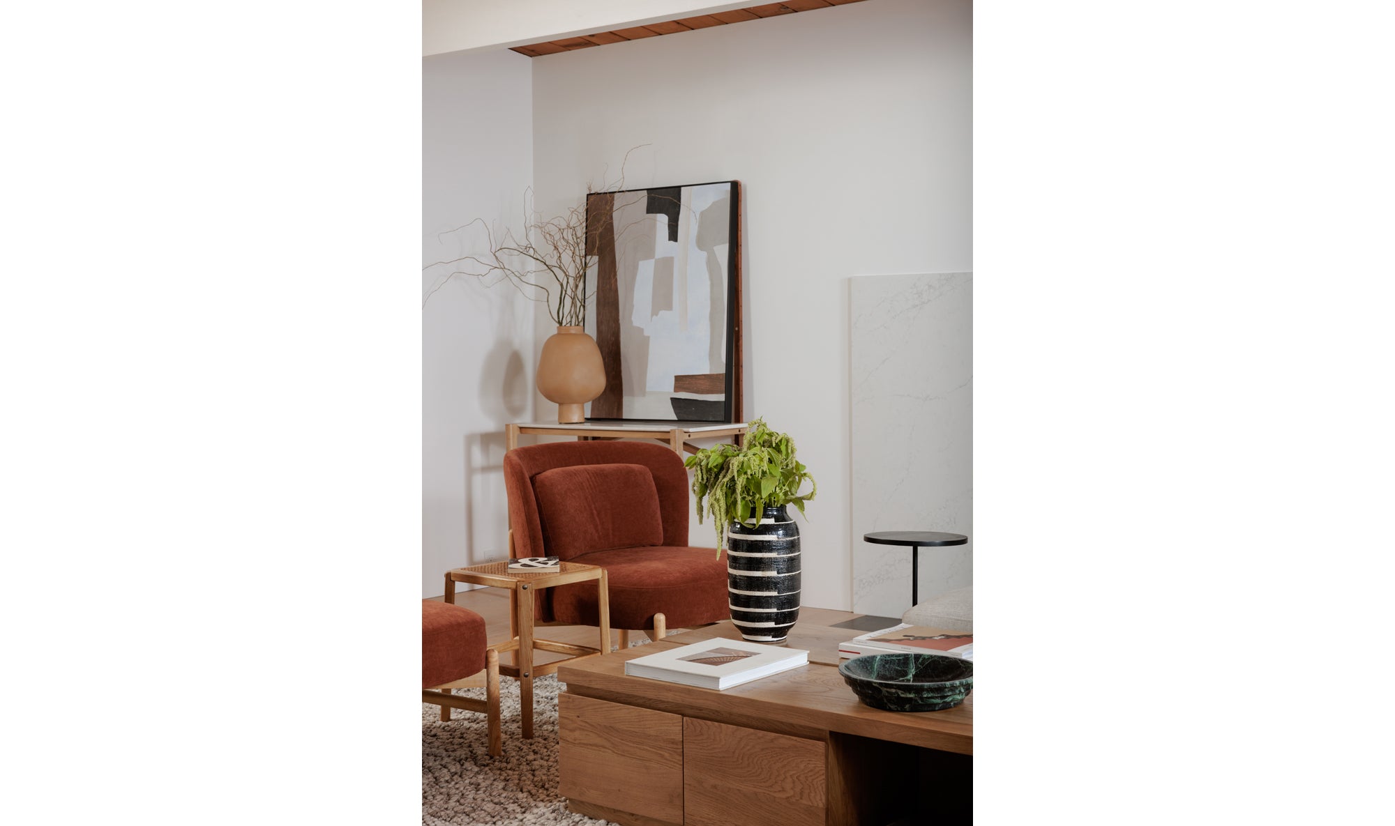 Oma Decorative Vessel Beige