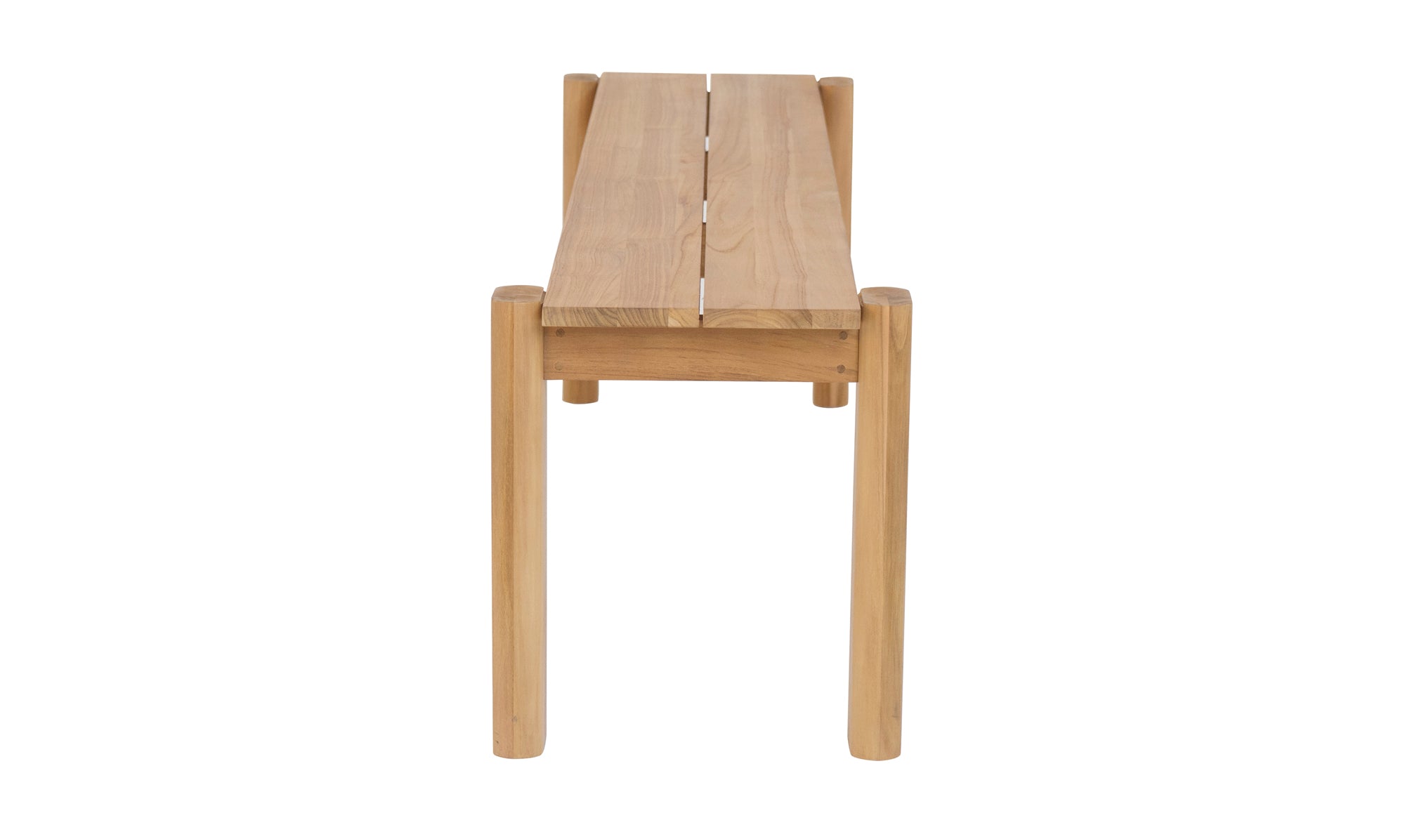 Tempo Outdoor Dining Bench Natural