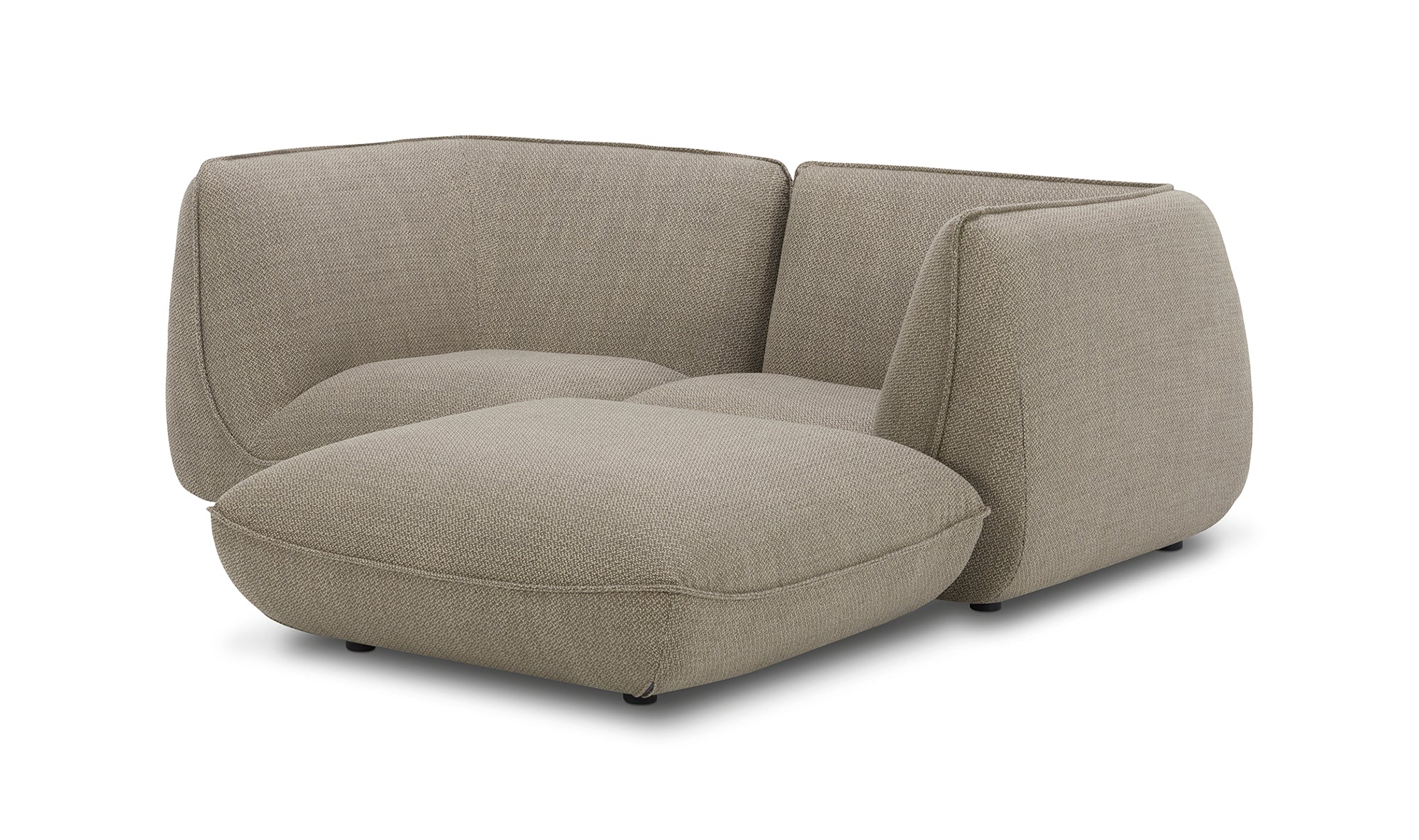Zeppelin Nook Modular Sectional Speckled Pumice