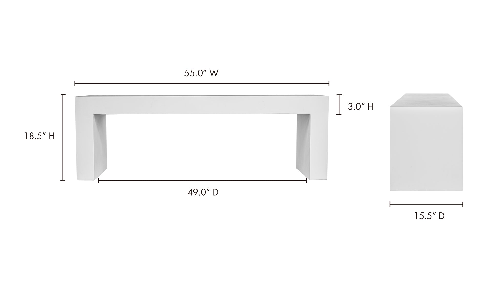 Lazarus Outdoor Bench