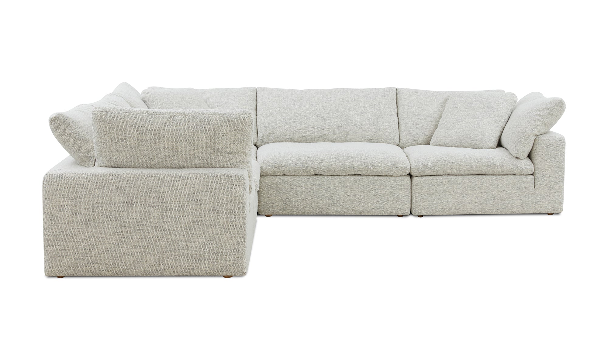 Clay Classic L-Shaped Modular Sectional