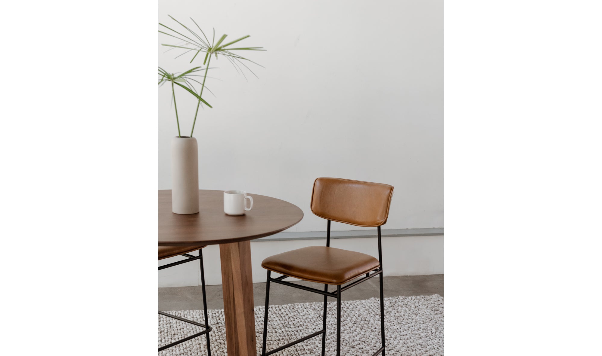 Sailor Counter Stool Brown