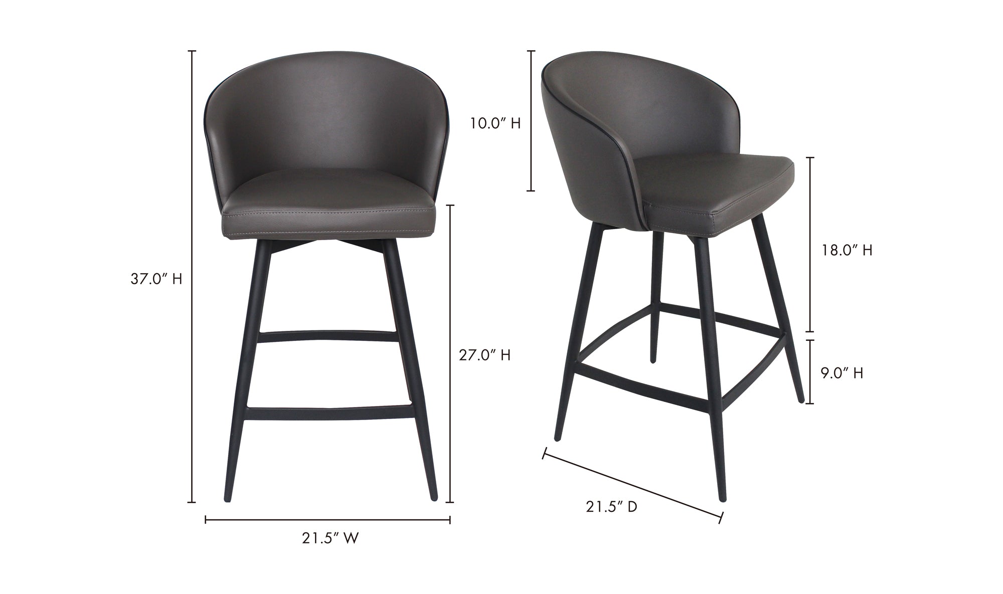 Webber Swivel Counter Stool