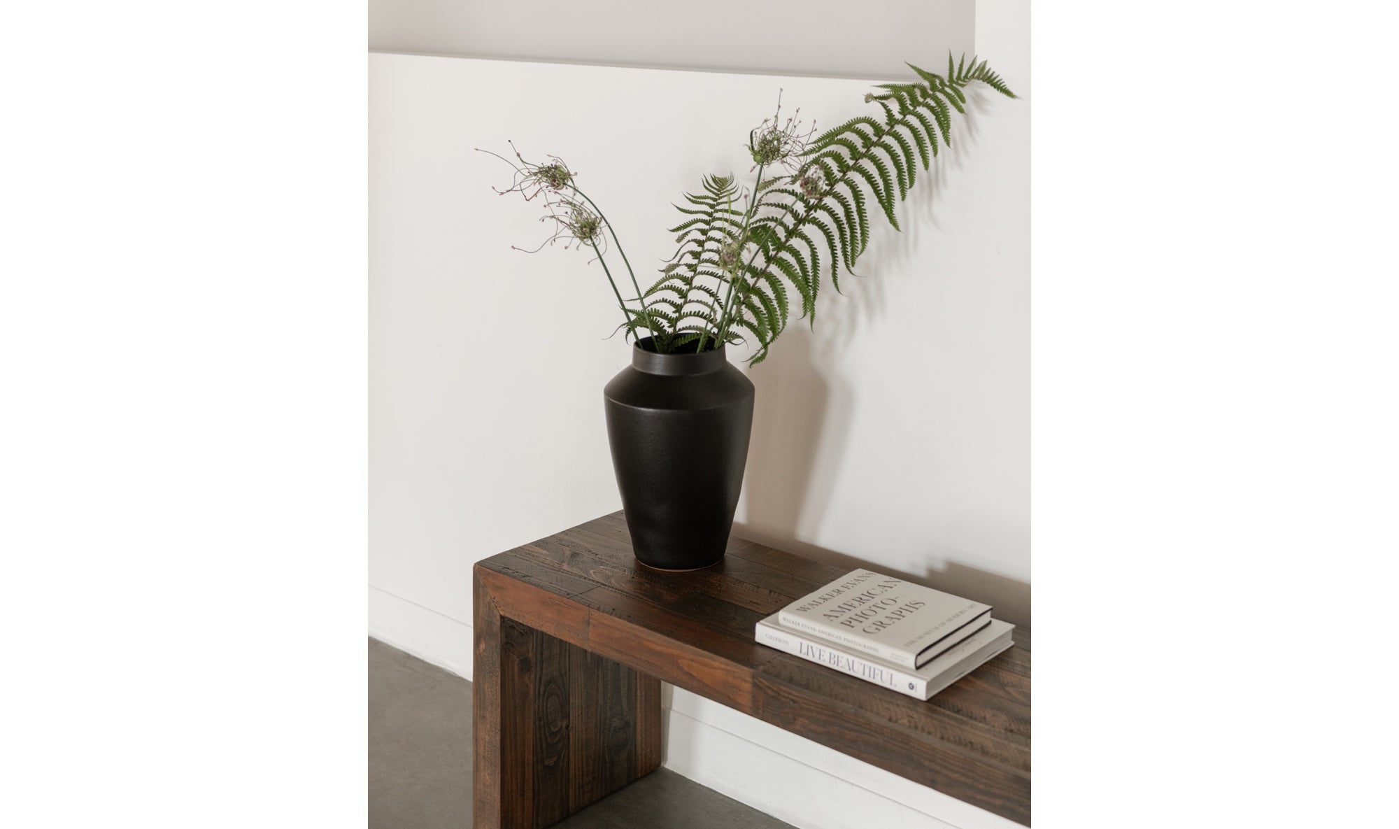 Vintage Large Bench Light Brown