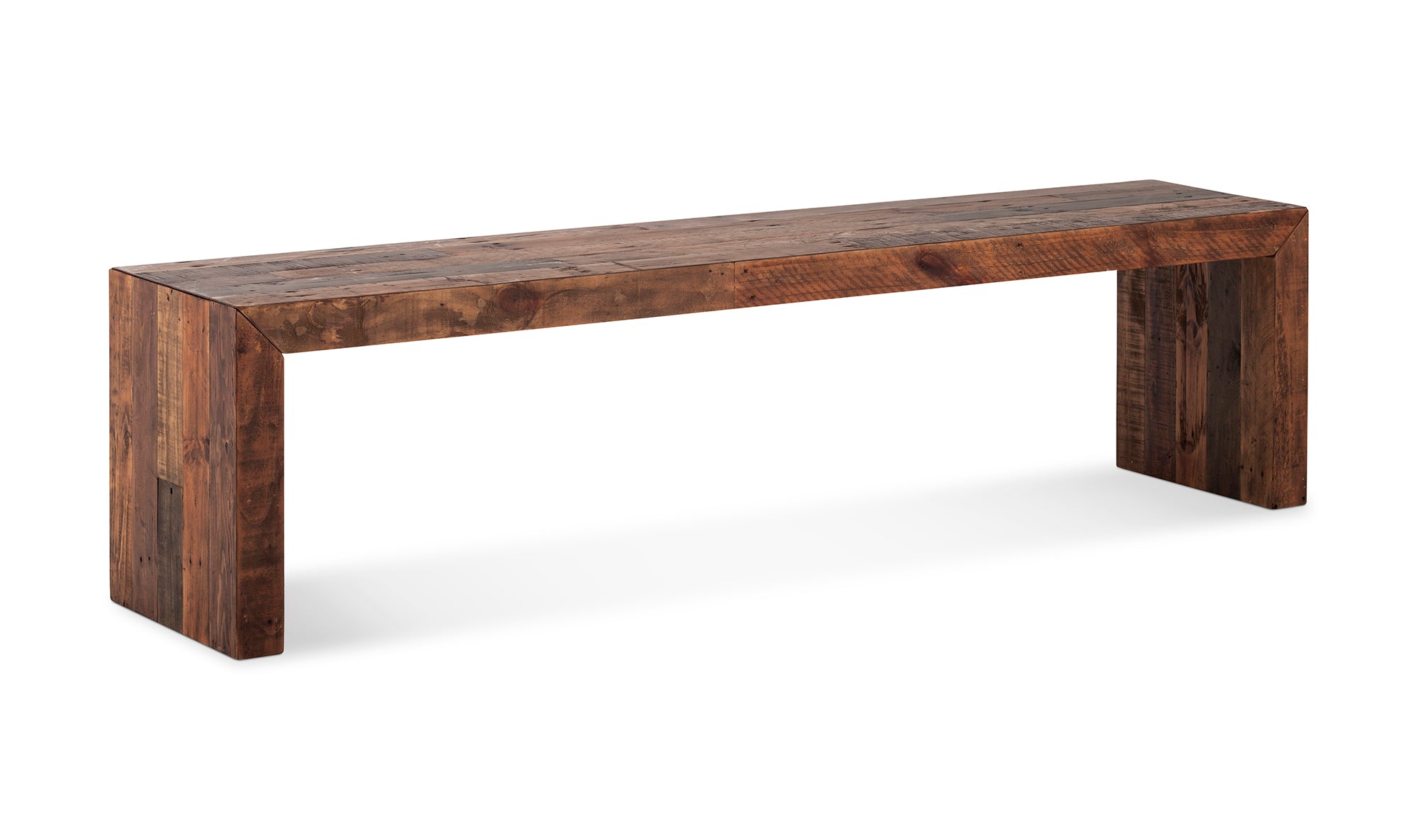 Vintage Large Bench Light Brown