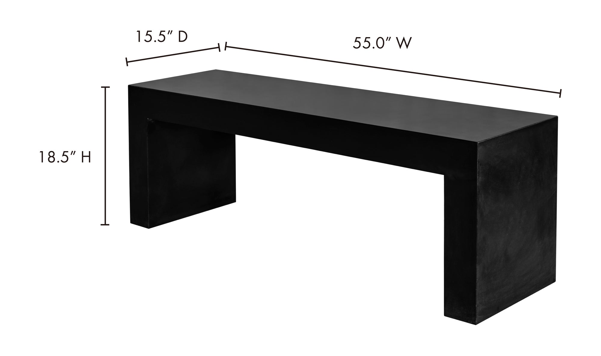 Lazarus Outdoor Bench
