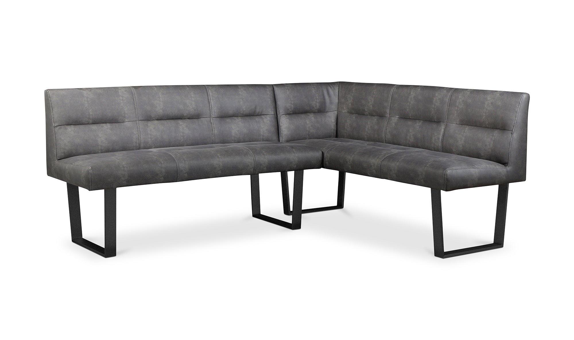 Hanlon Corner Bench Dark Grey