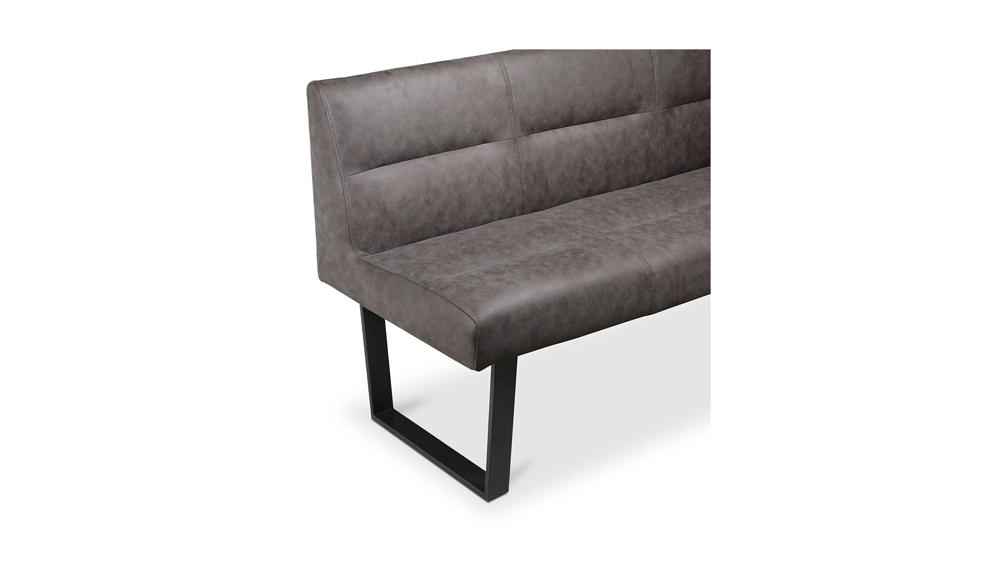 Hanlon Corner Bench Dark Grey