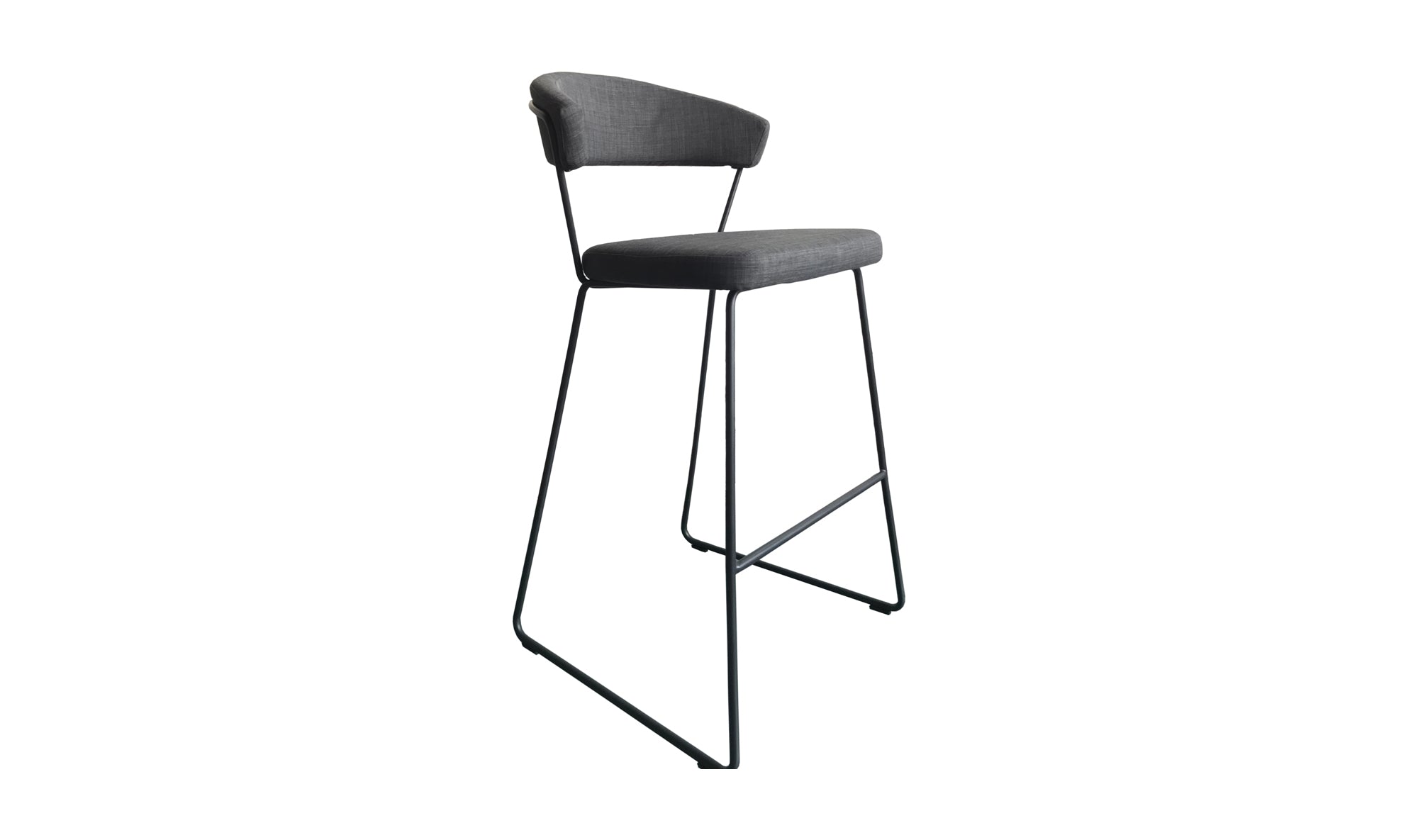 Adria Counter Stool Dark Grey