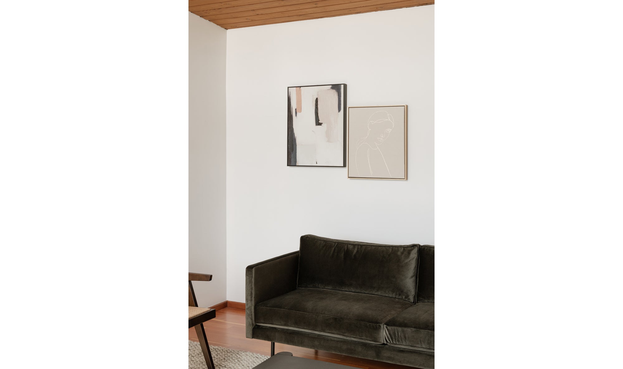 Raphael Sofa Dark Green