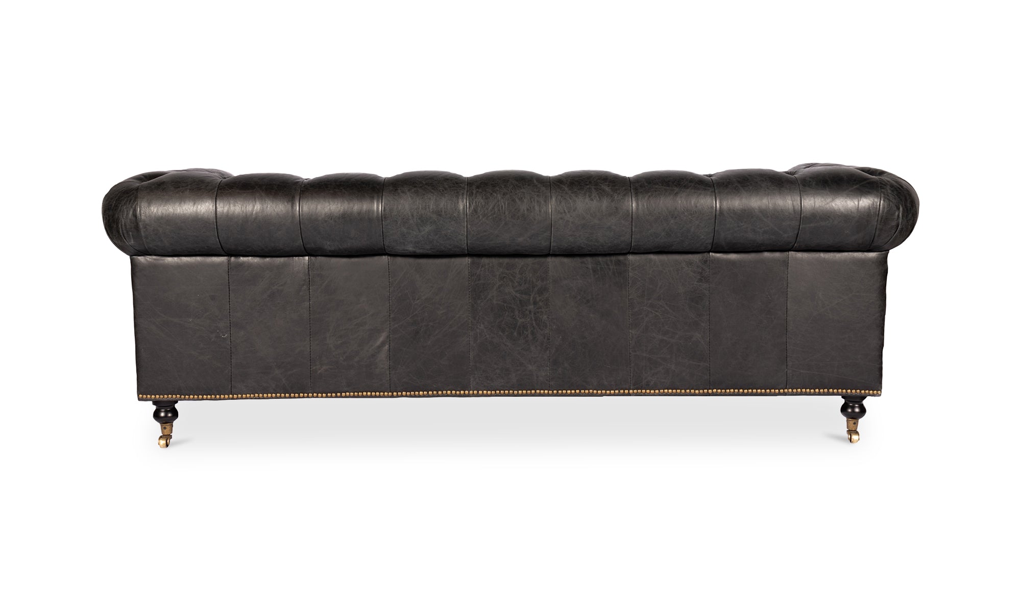 Birmingham Sofa Black Leather