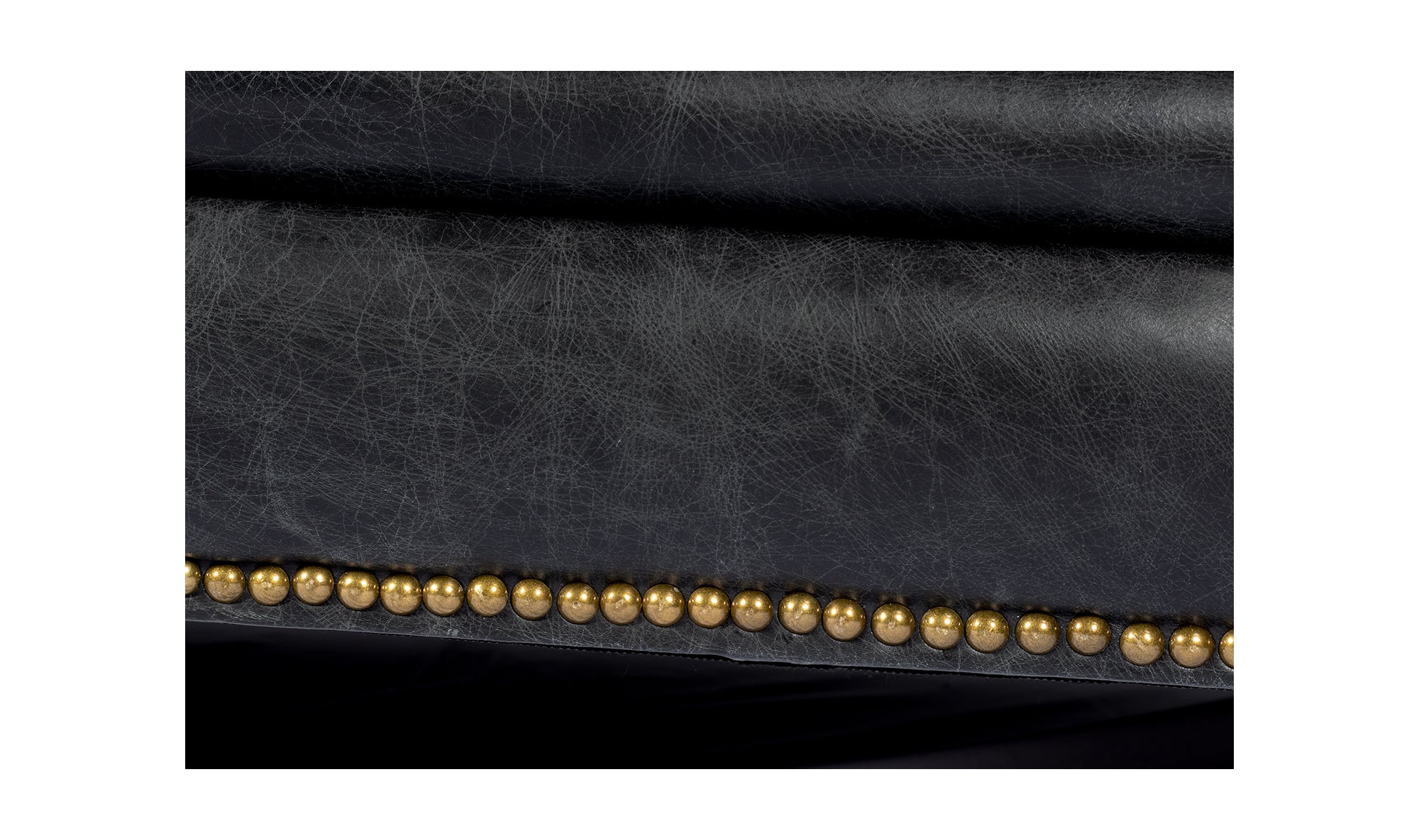 Birmingham Sofa Black Leather