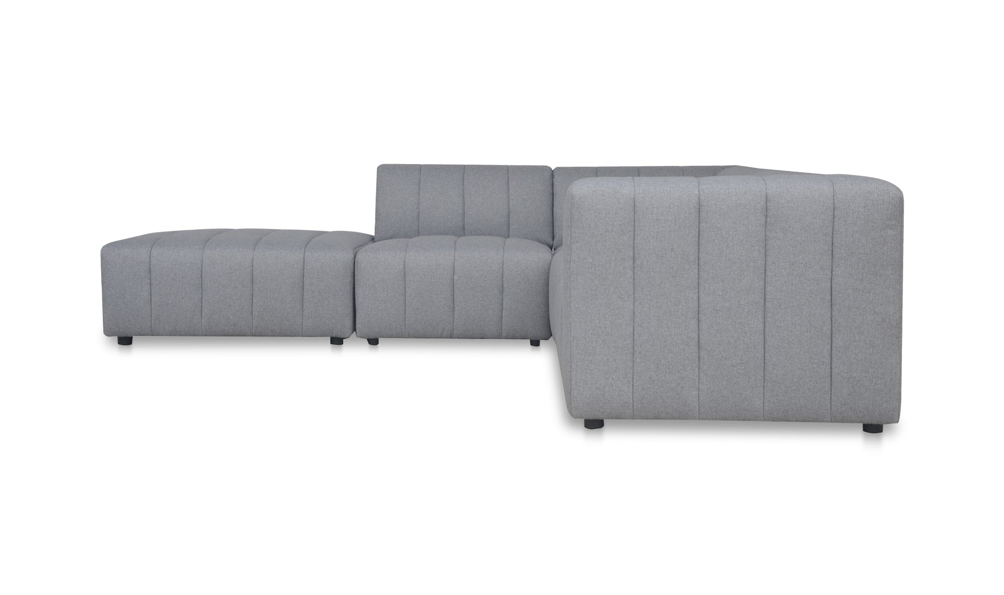 Lyric Dream Modular Sectional Left Grey