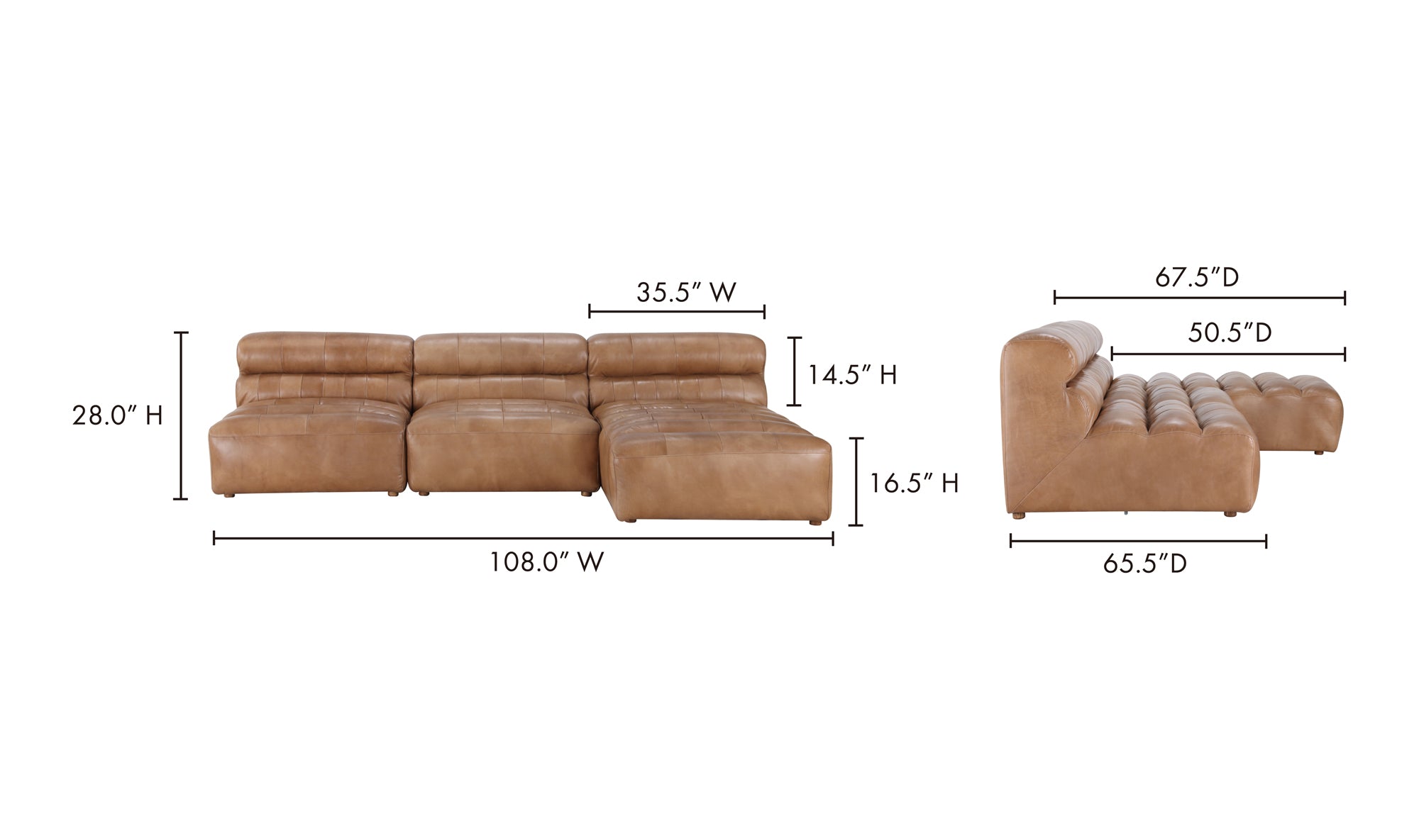 Ramsay Signature Modular Sectional