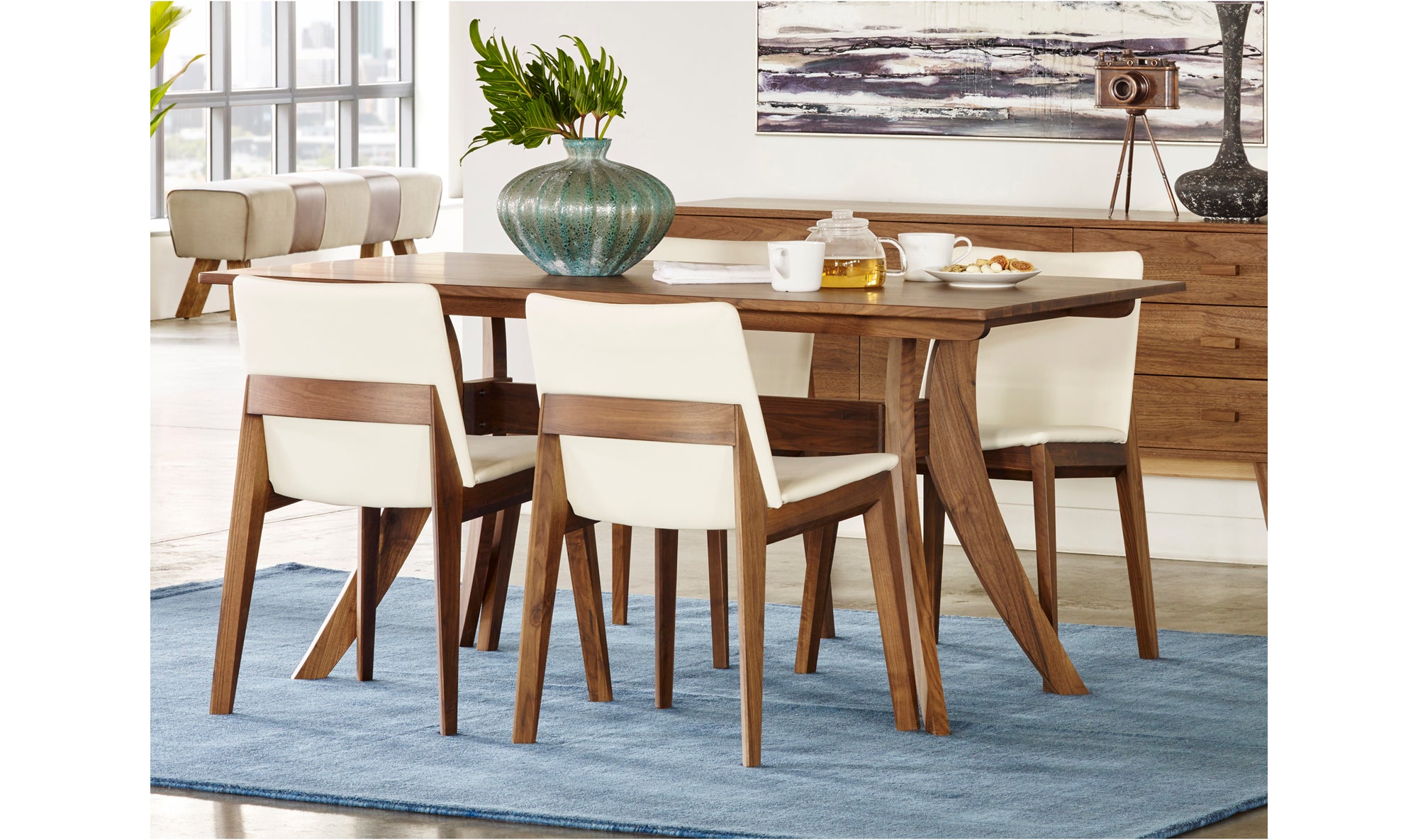 Florence Small Dining Table Brown