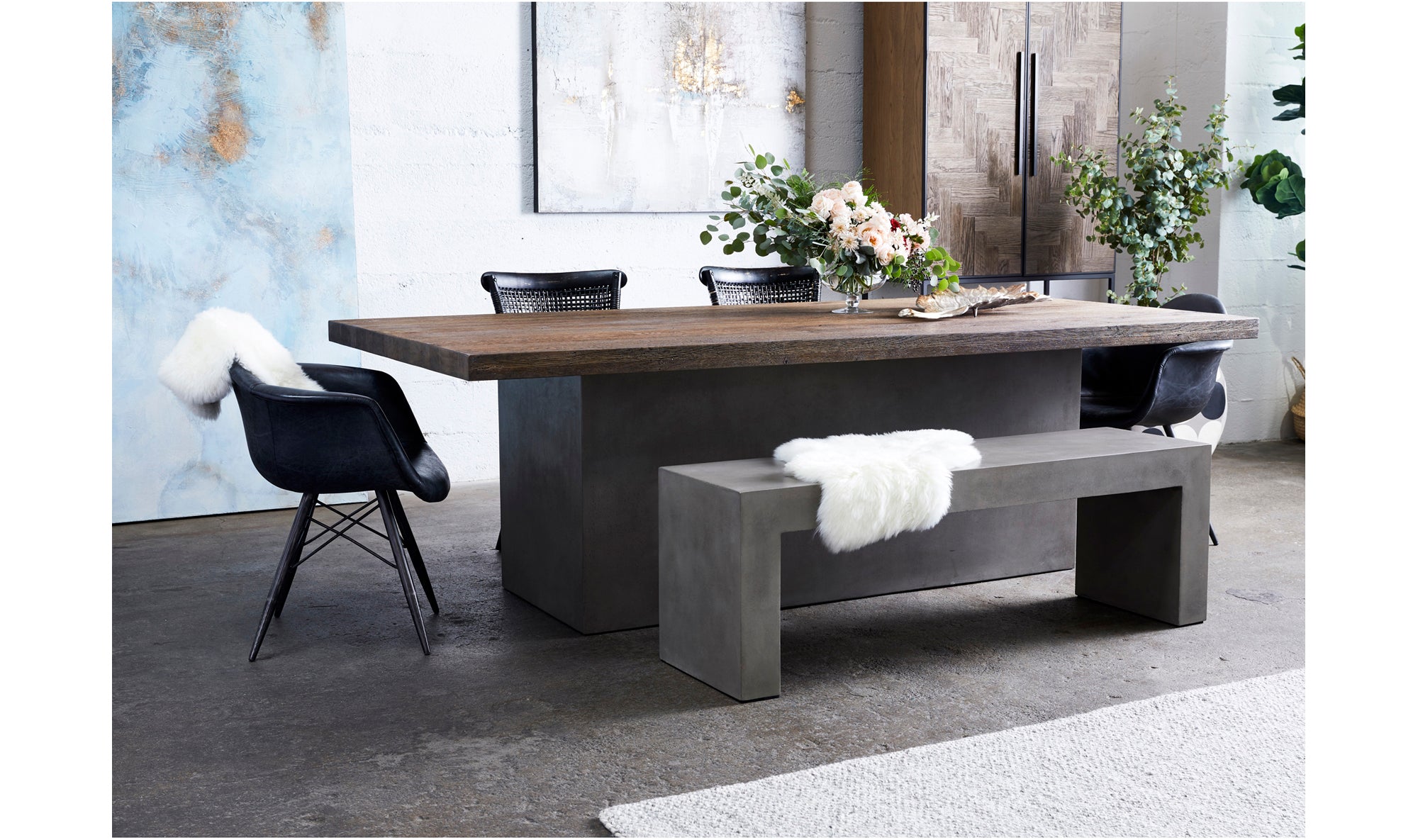 Lazarus Outdoor Bench