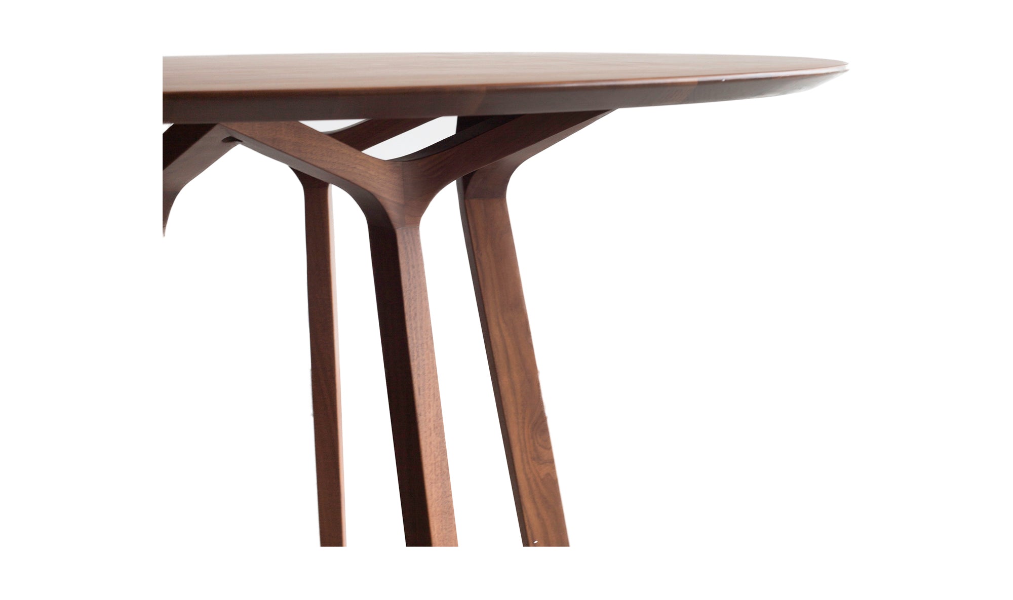 Aldo Round Dining Table Brown