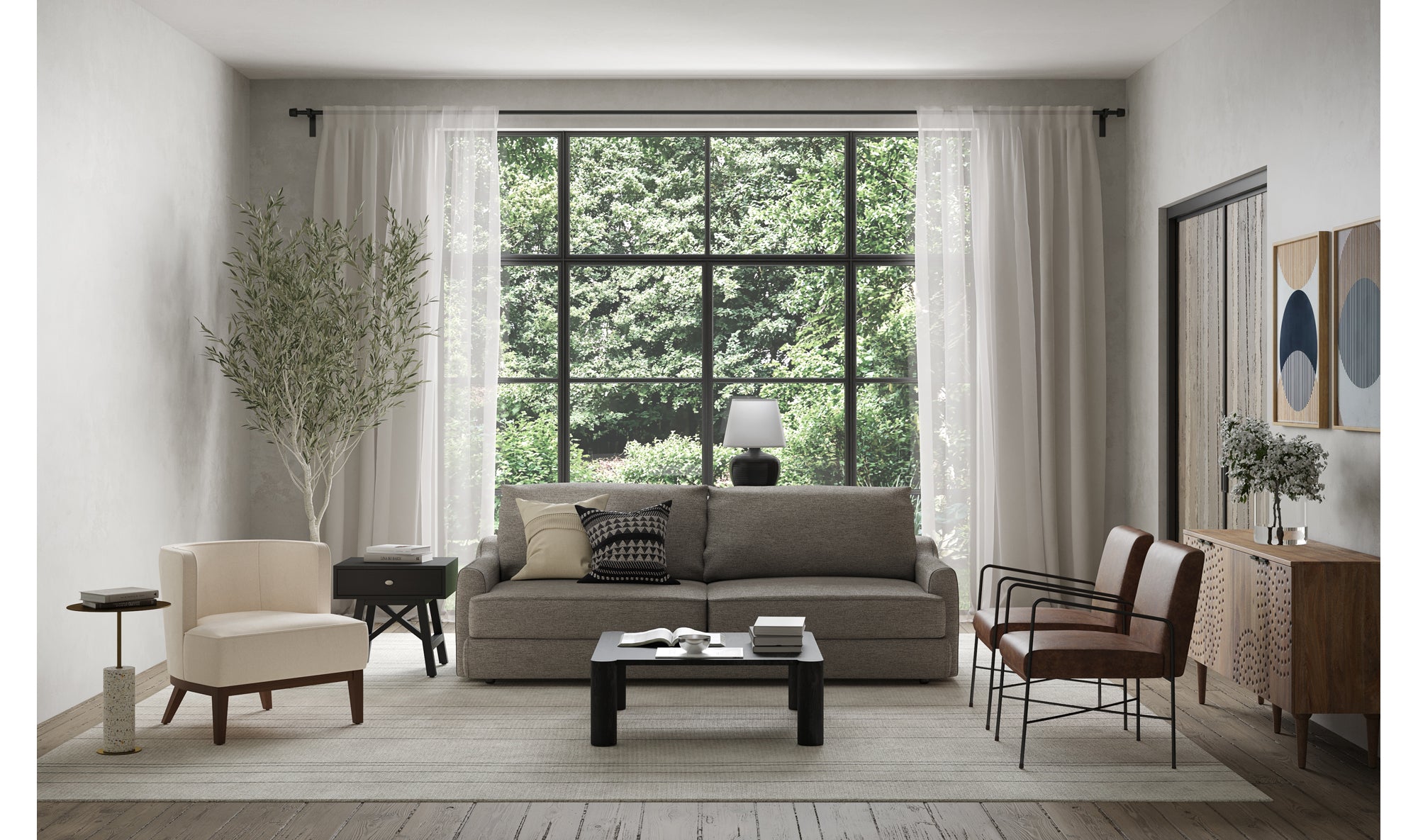 Delight Abstract Print