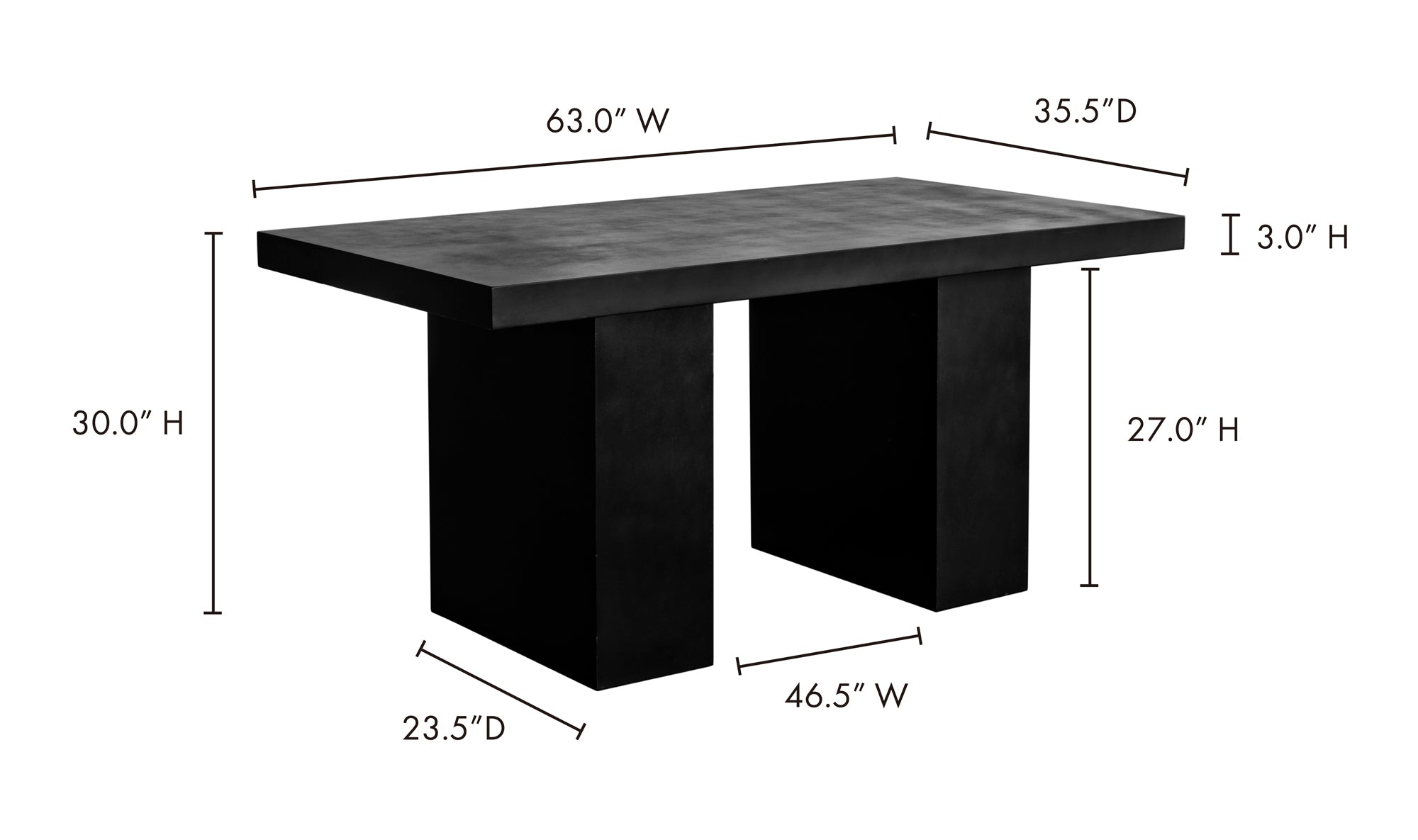 Aurelius 2 Outdoor Dining Table