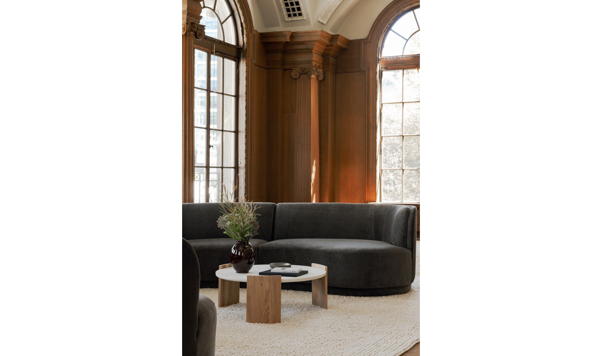 Dala Coffee Table White