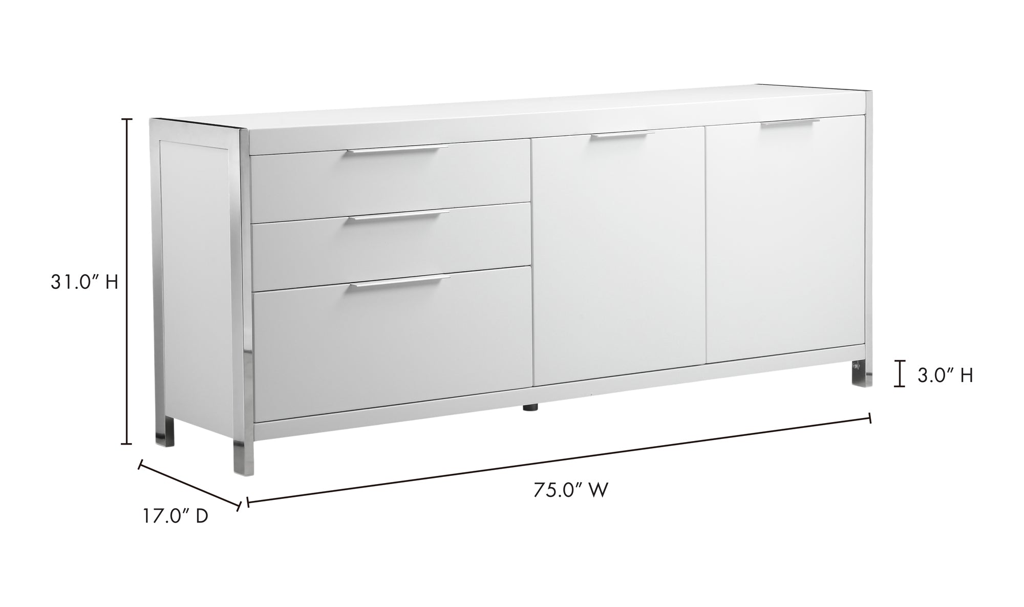 Neo Sideboard White