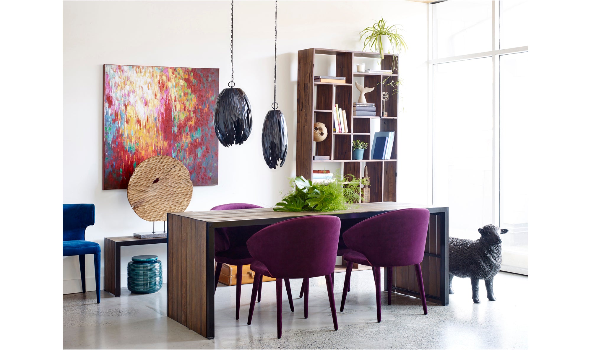 Redemption Shelf Walnut Brown