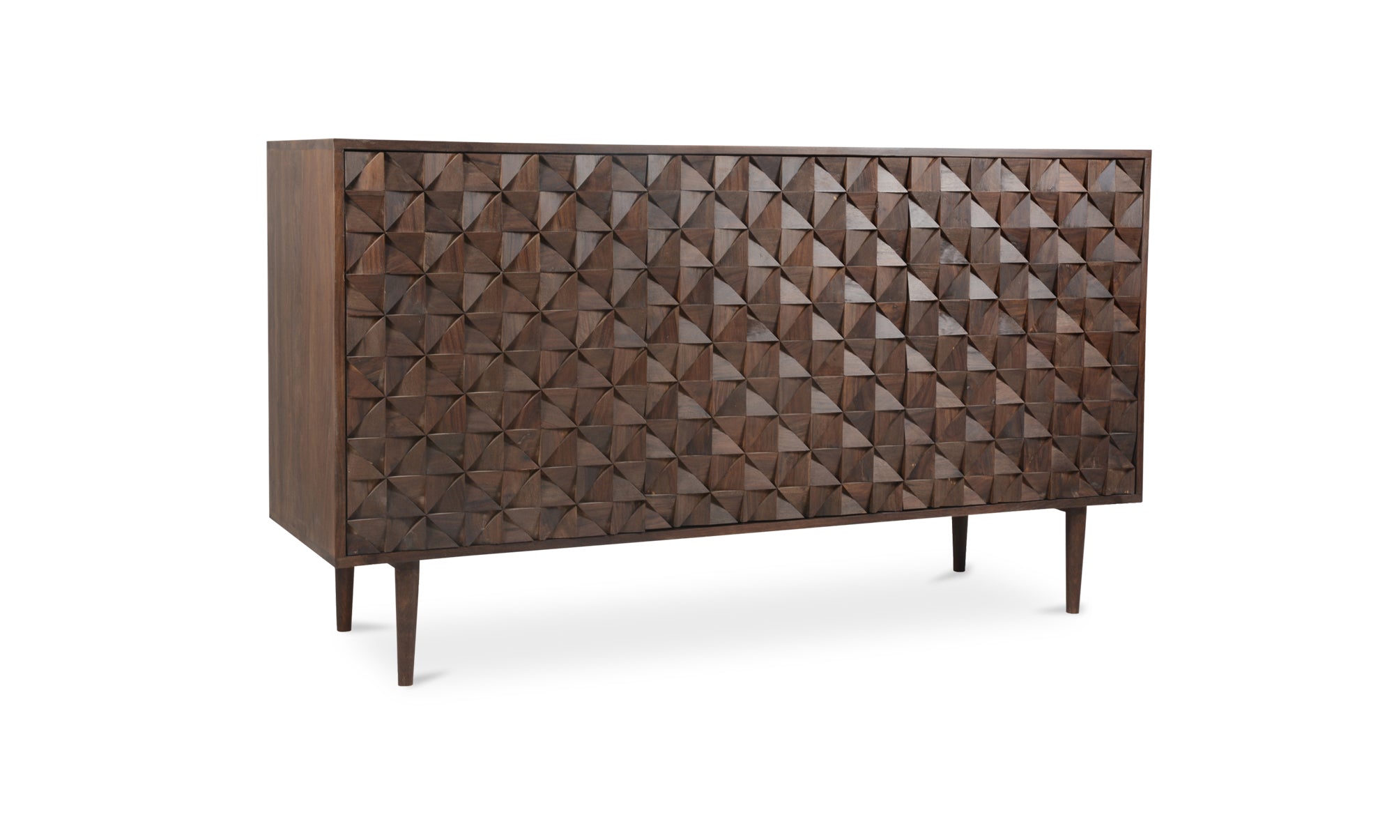 Pablo 3 Door Sideboard Dark Brown