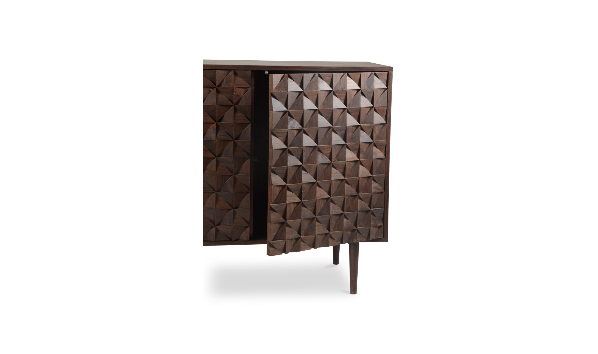 Pablo 3 Door Sideboard Dark Brown
