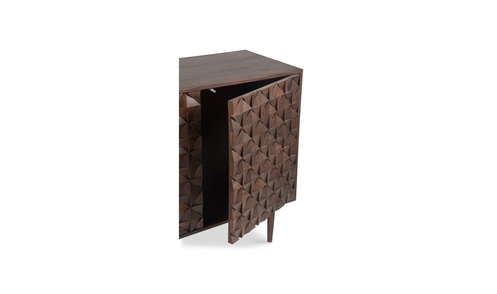 Pablo 3 Door Sideboard Dark Brown
