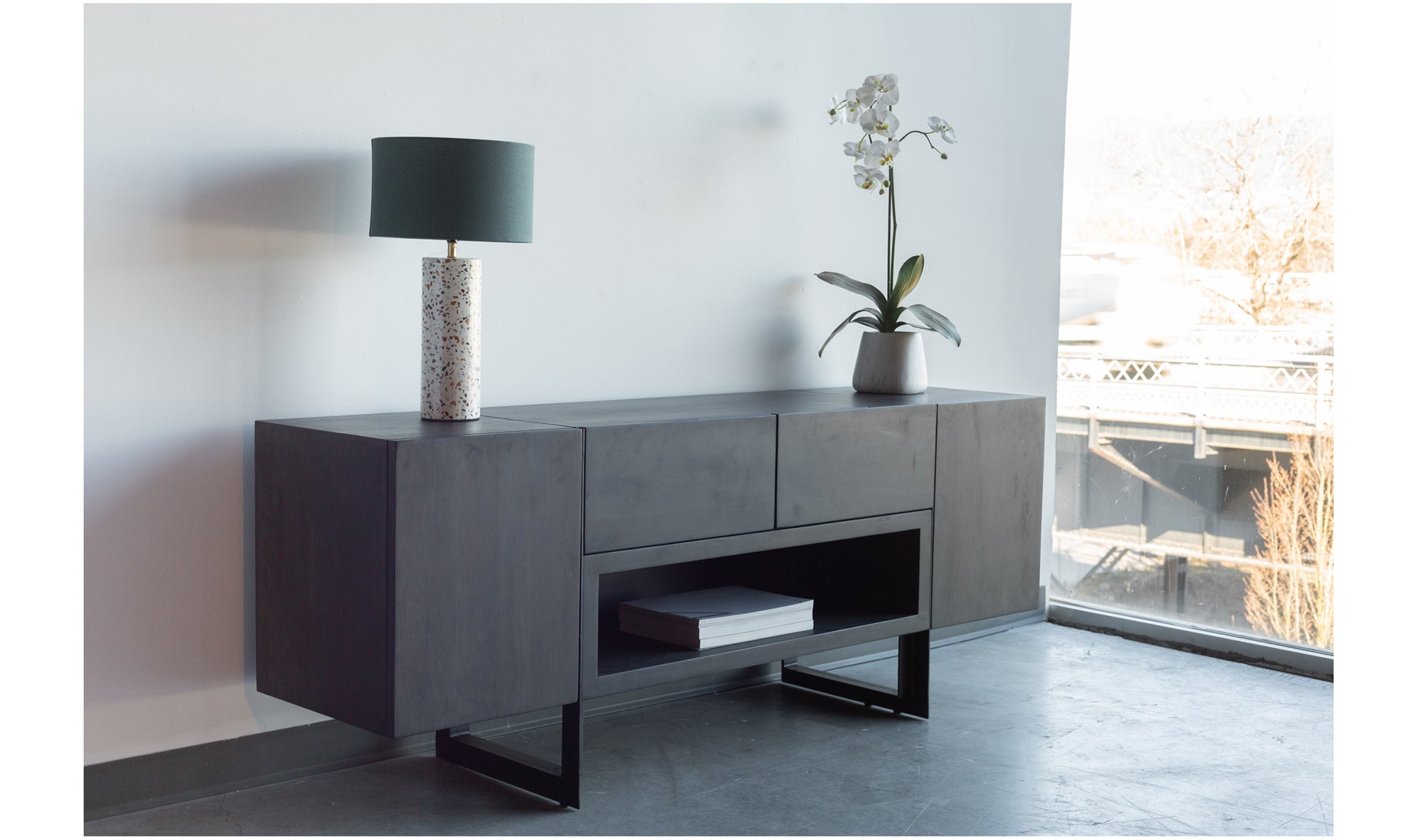 Tiburon Media Cabinet Natural