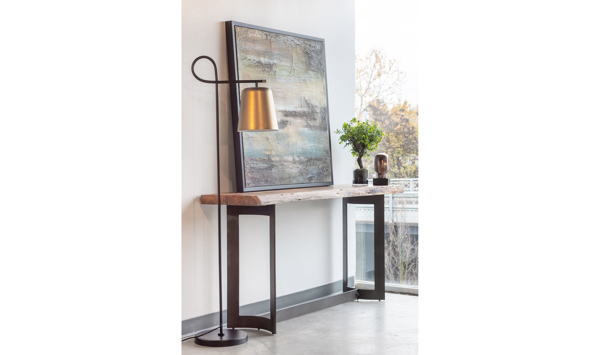 Bent Console Table