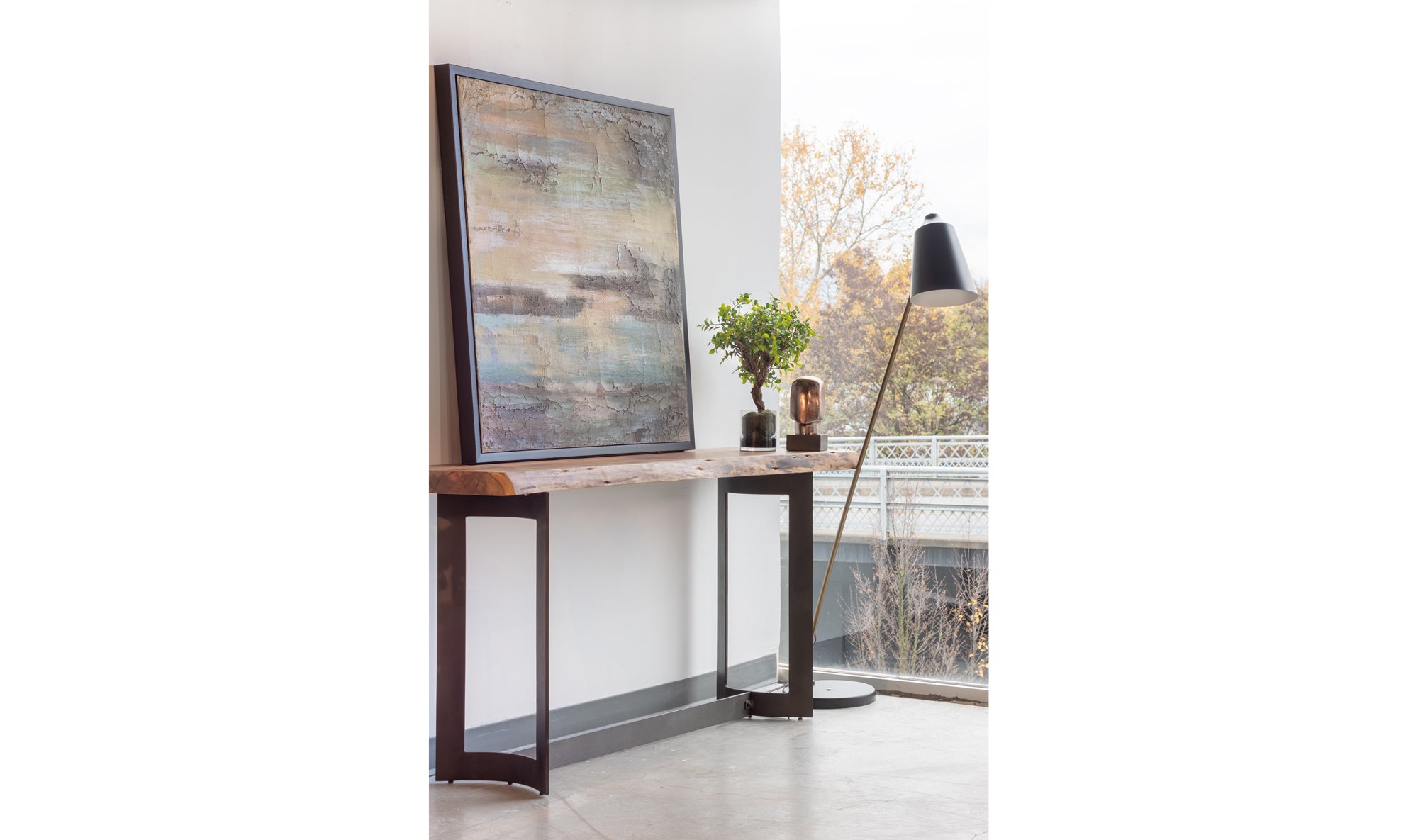 Bent Console Table