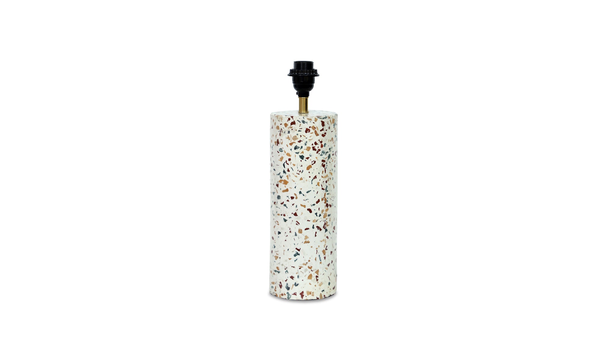 Terrazzo Cylinder Table Lamp