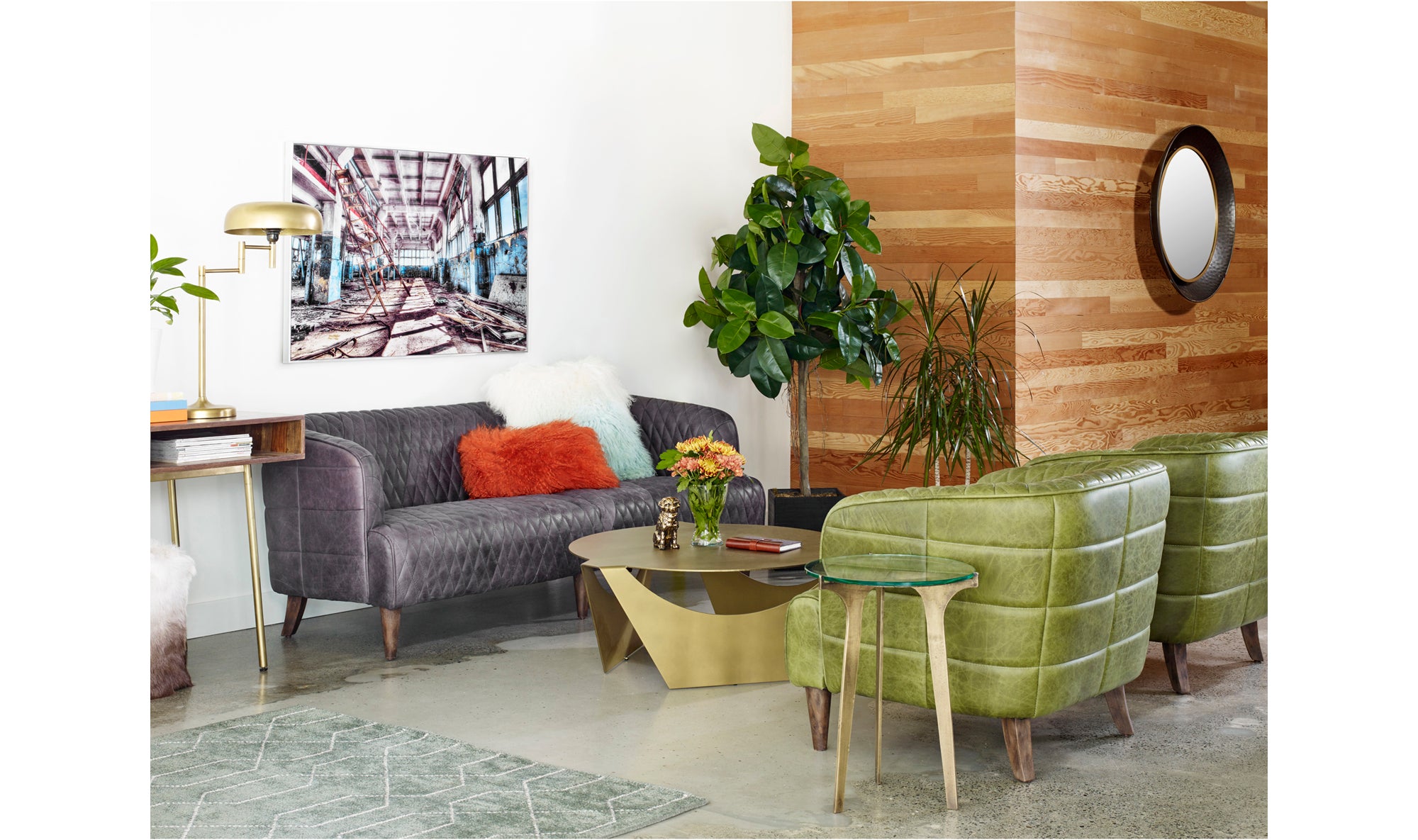 Lamb Fur Pillow Pink