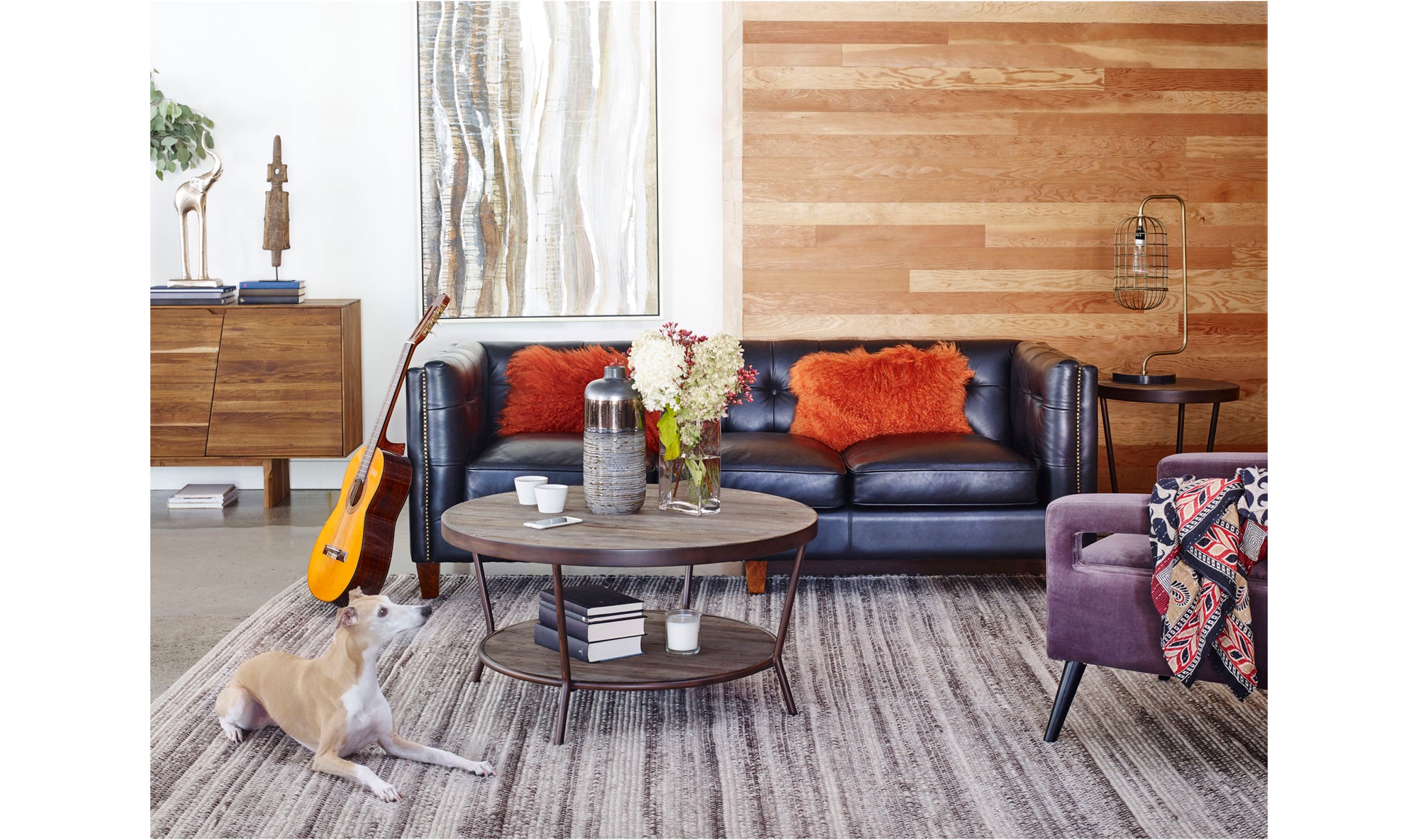 Lamb Fur Pillow Pink