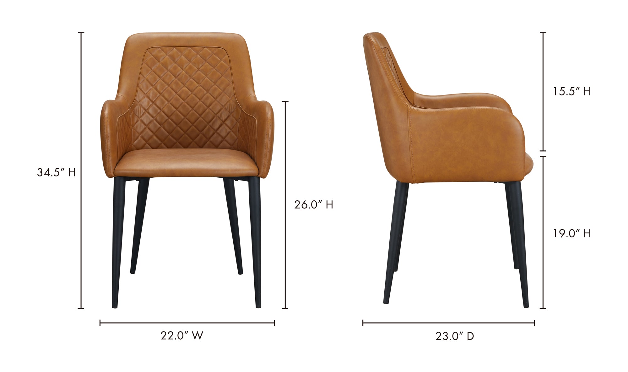 Cantata Dining Chair  - Set of Two