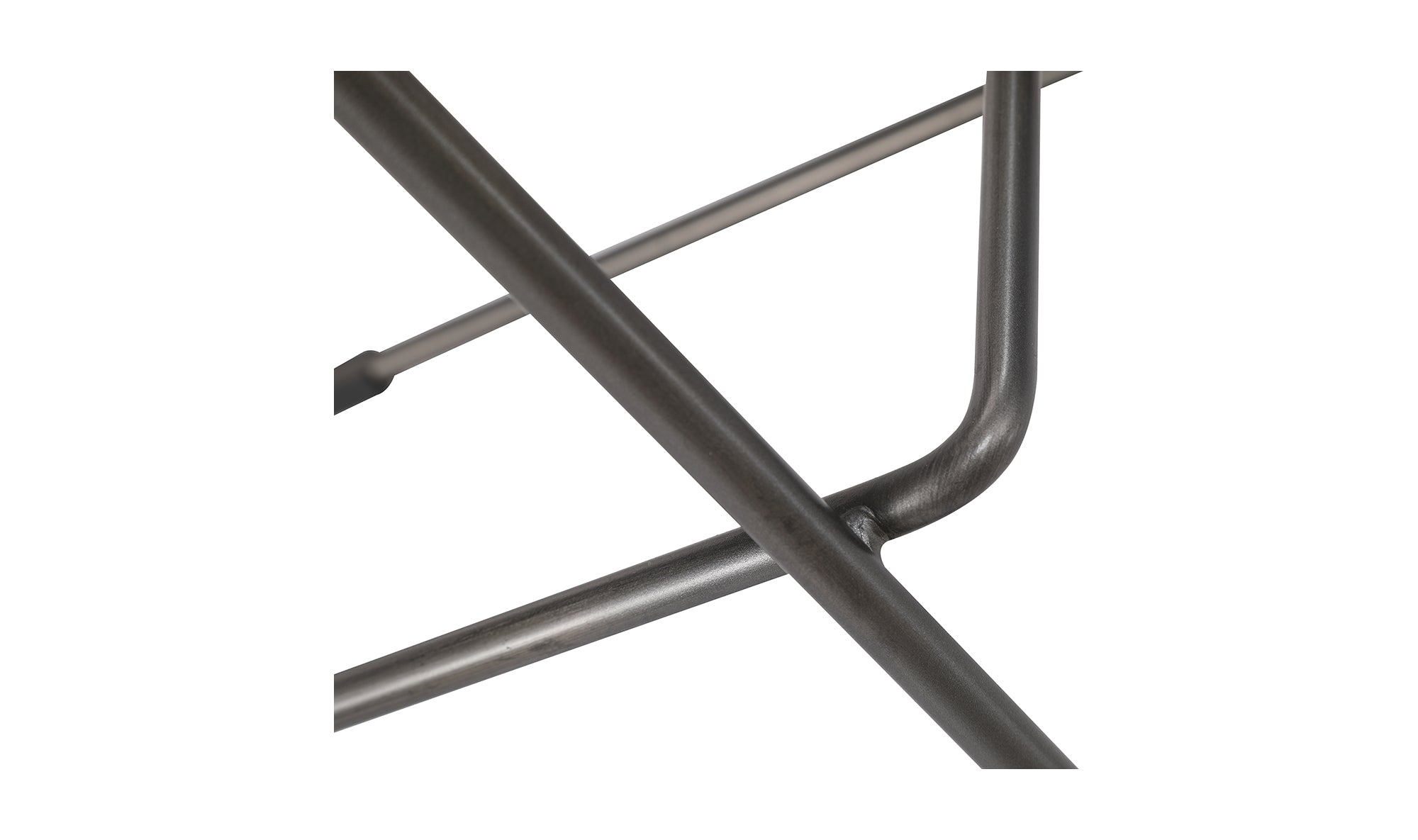 Starlet Counter Stool Onyx Black Leather - Set Of Two