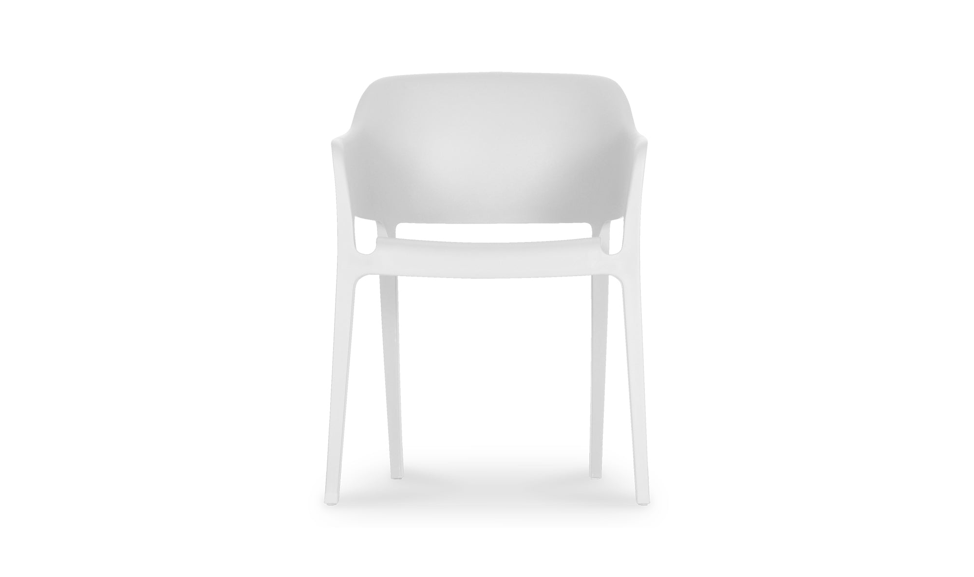 Faro Outdoor Dining Chair White - Set Of Two