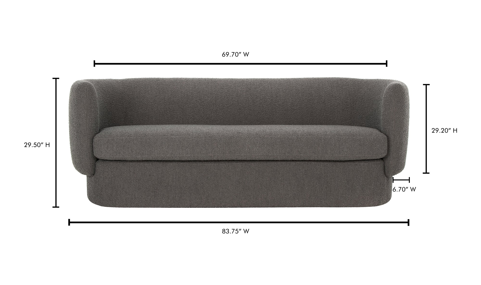 Koba Sofa Maya Grey