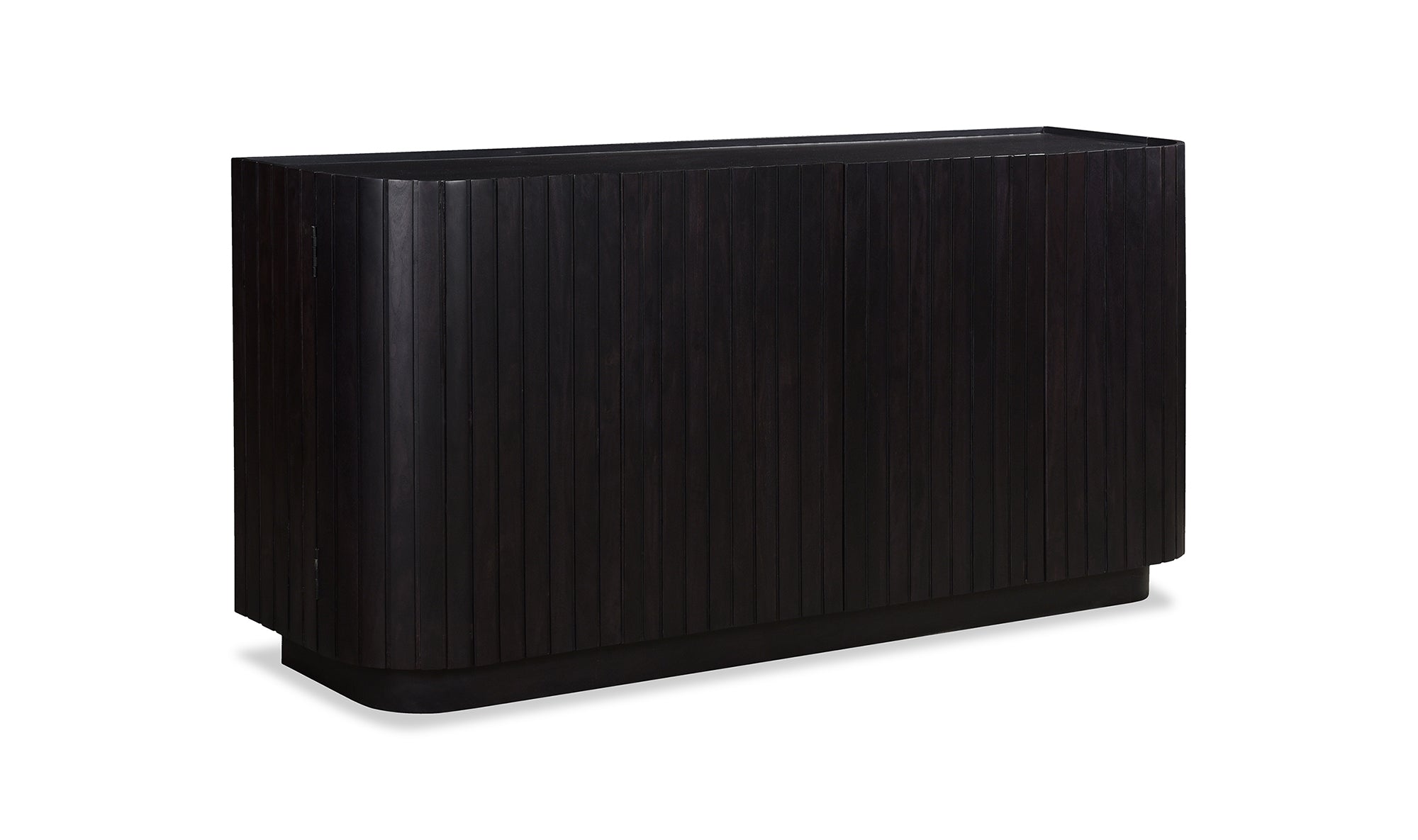 Povera 4 Door Sideboard Black
