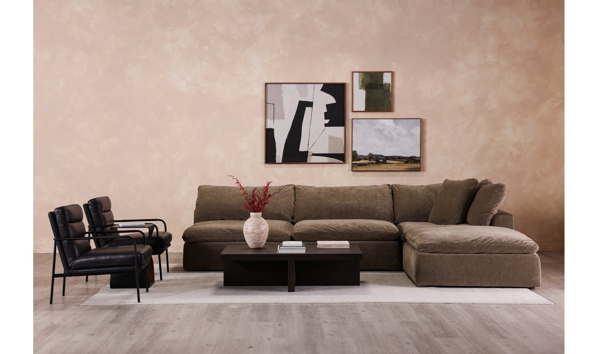 Verlaine Armchair Chestnut Brown