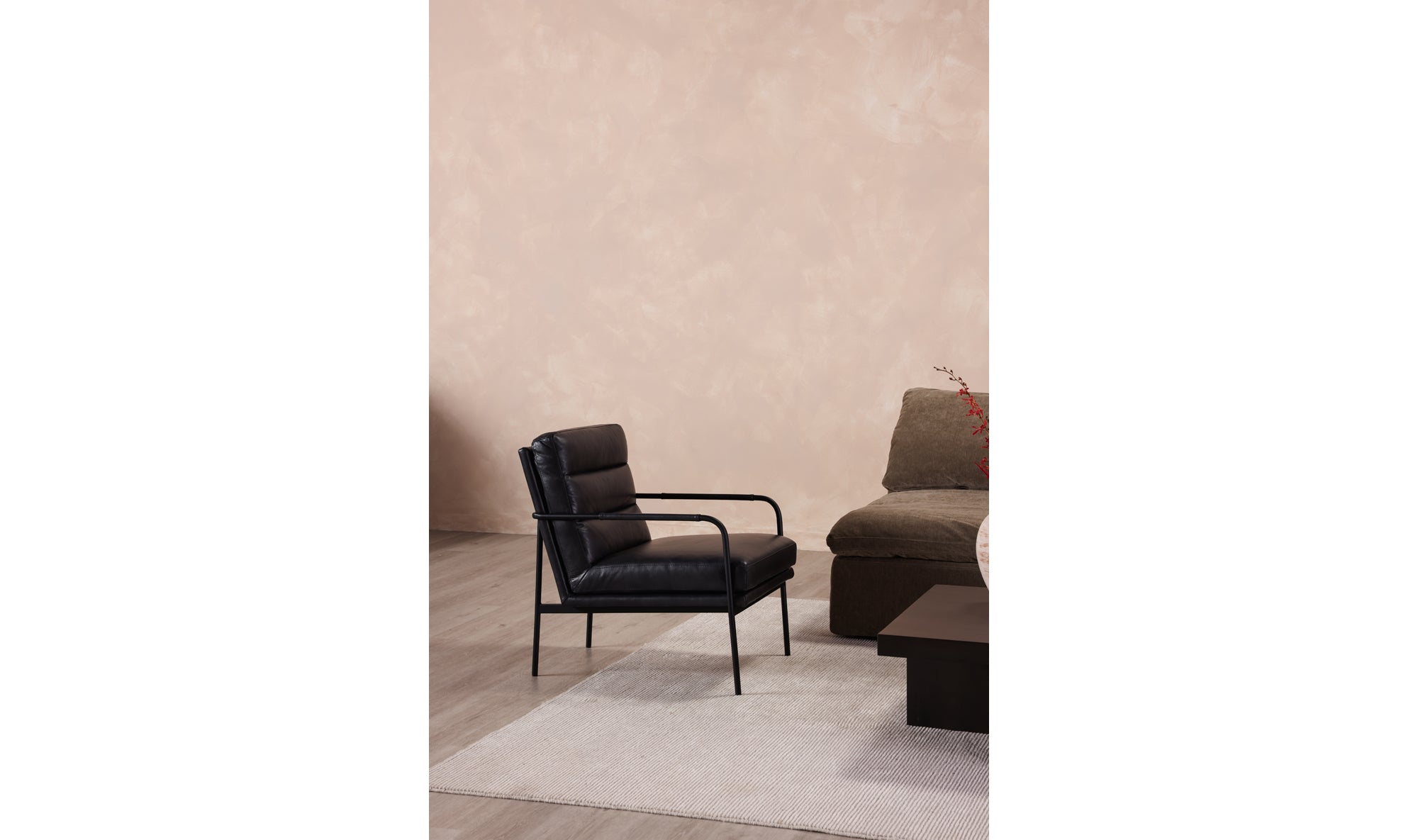Verlaine Armchair Chestnut Brown