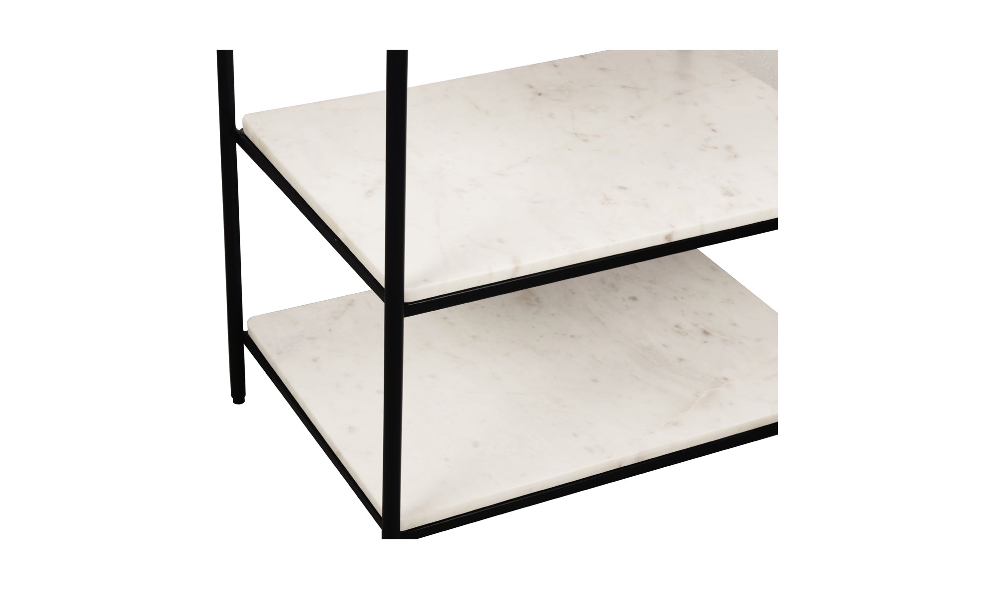 Trine Nightstand White Marble