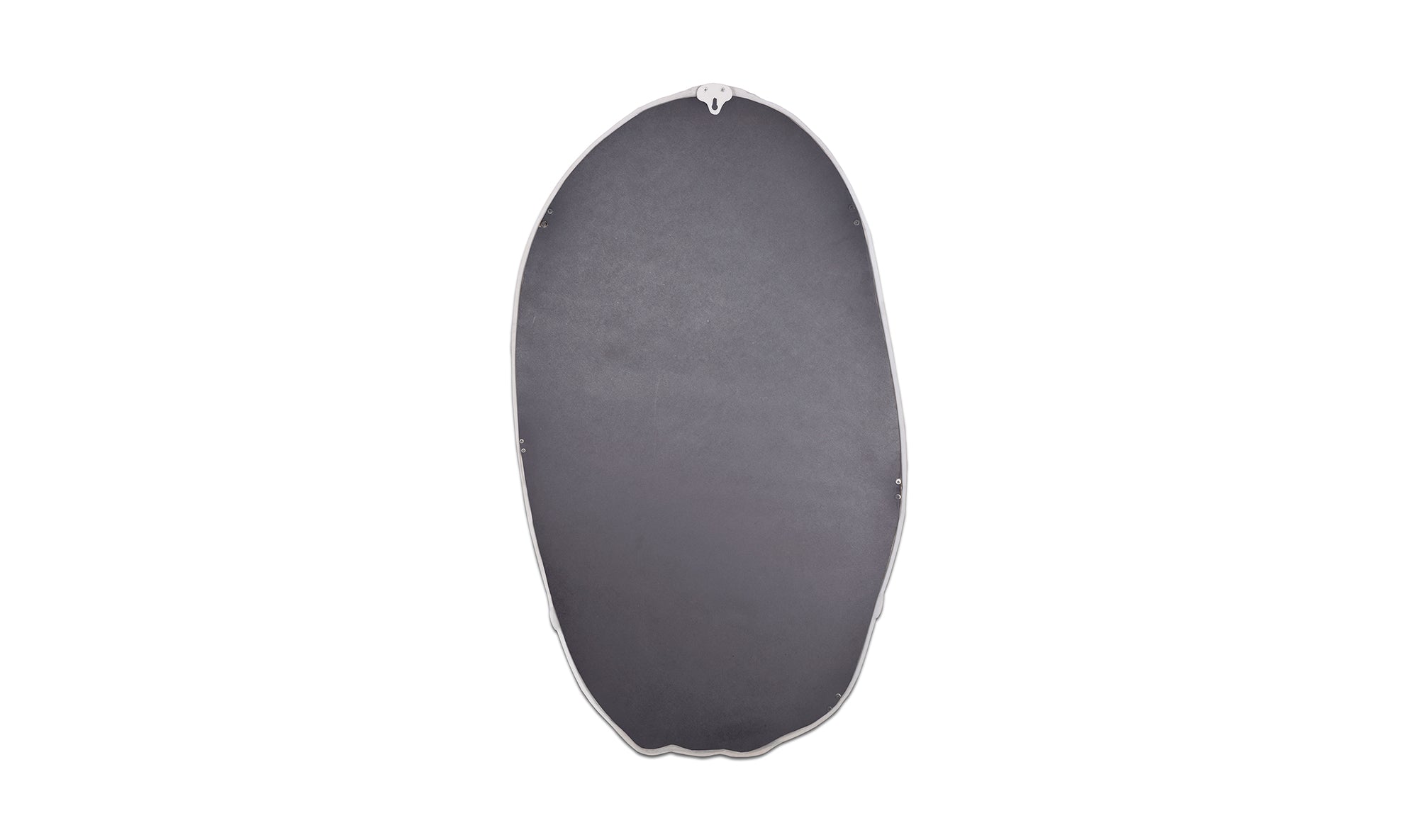 Foundry Oval Mirror Black