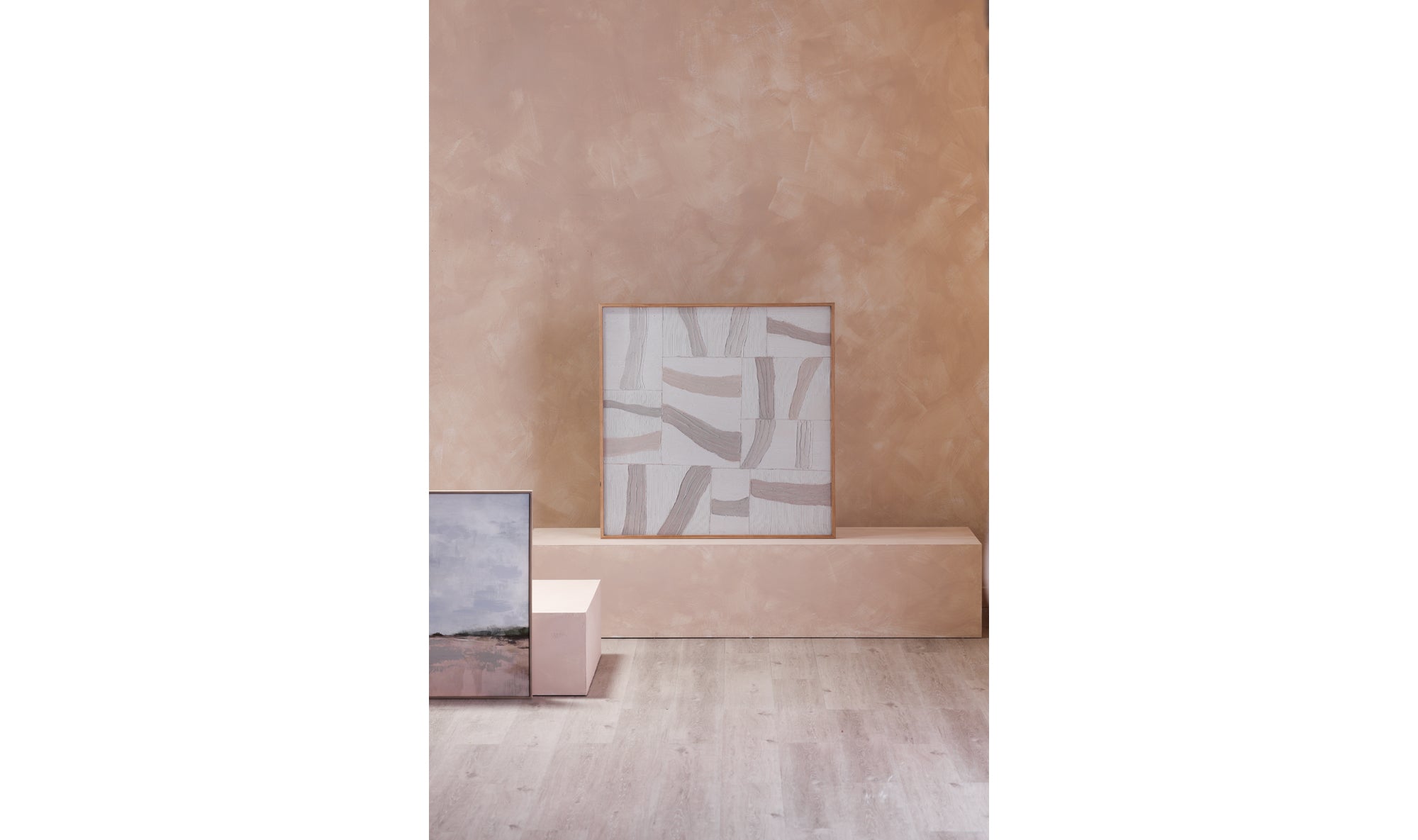 Configured Framed Painting